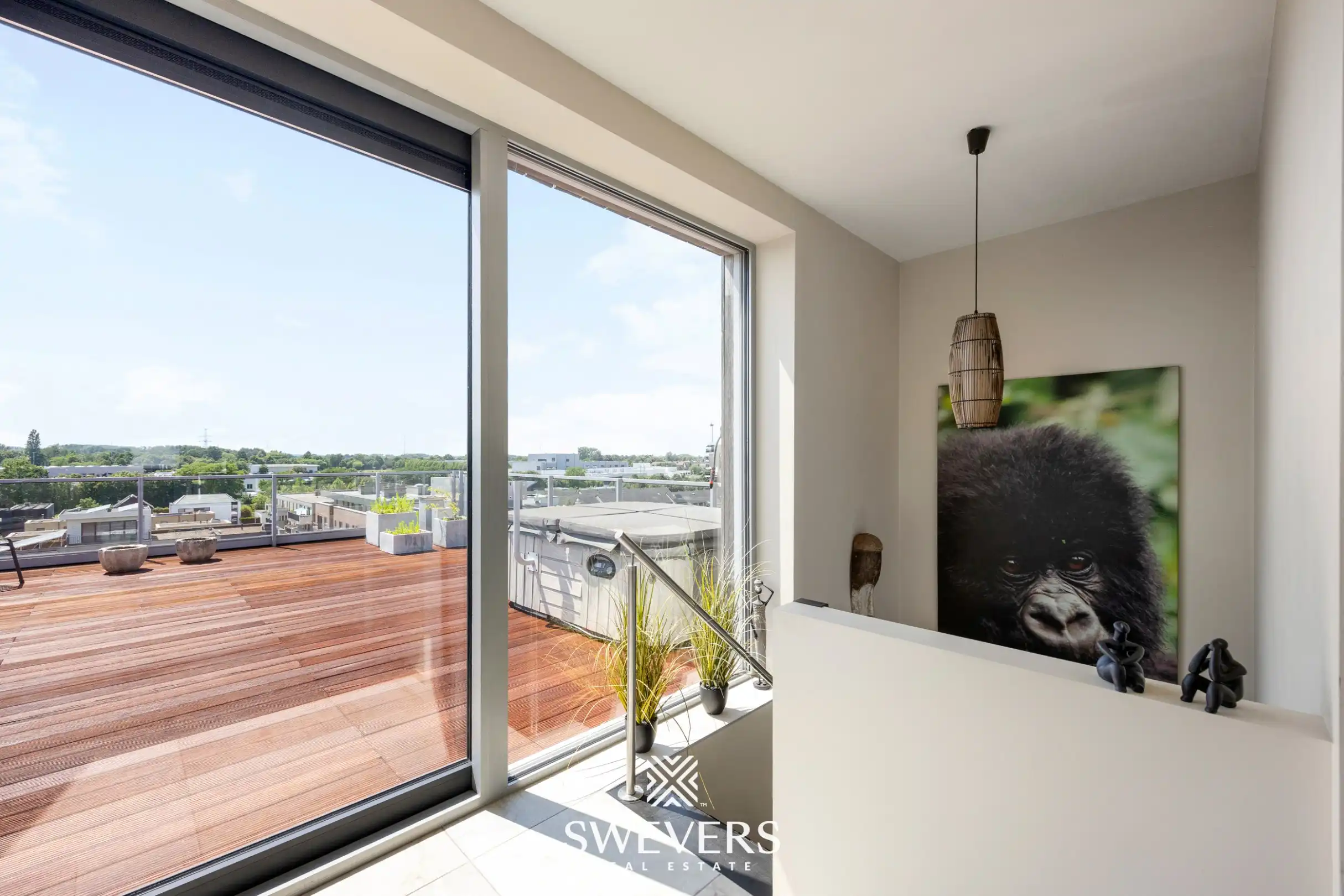 Luxueus penthouse van 204 m² met uitzonderlijke terrassen en panoramisch zicht in Hasselt foto 27