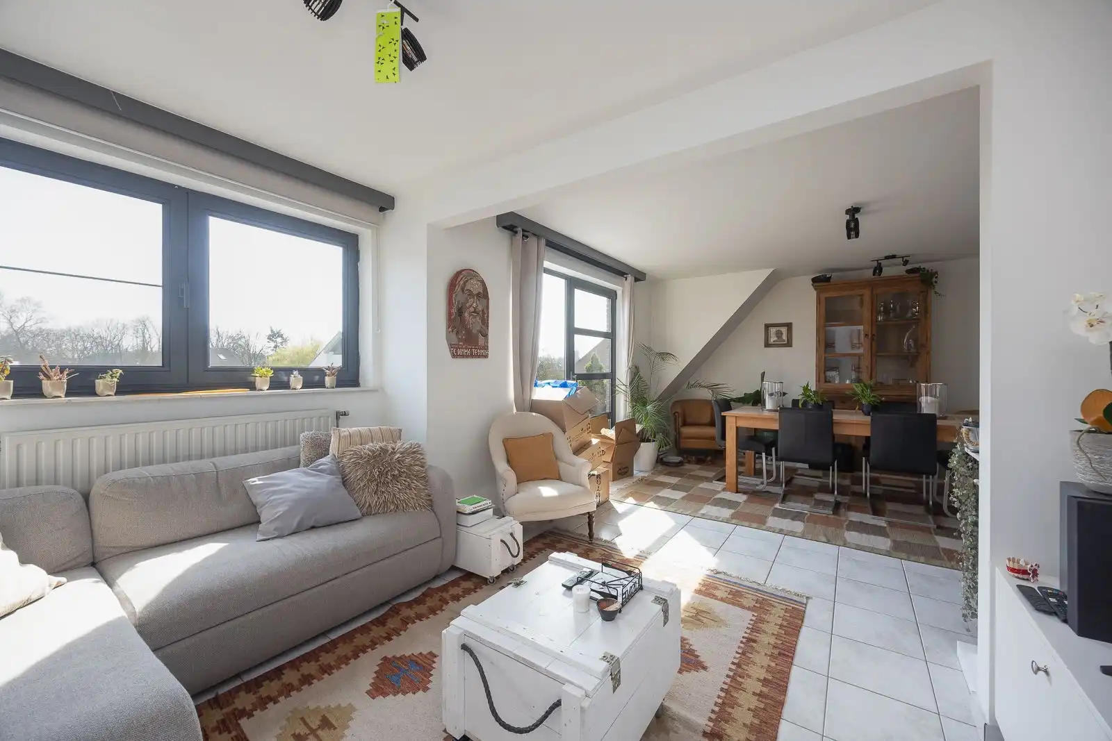 Duplex appartement met prachtig terras en private garage te huur in Hoogboom! foto 4