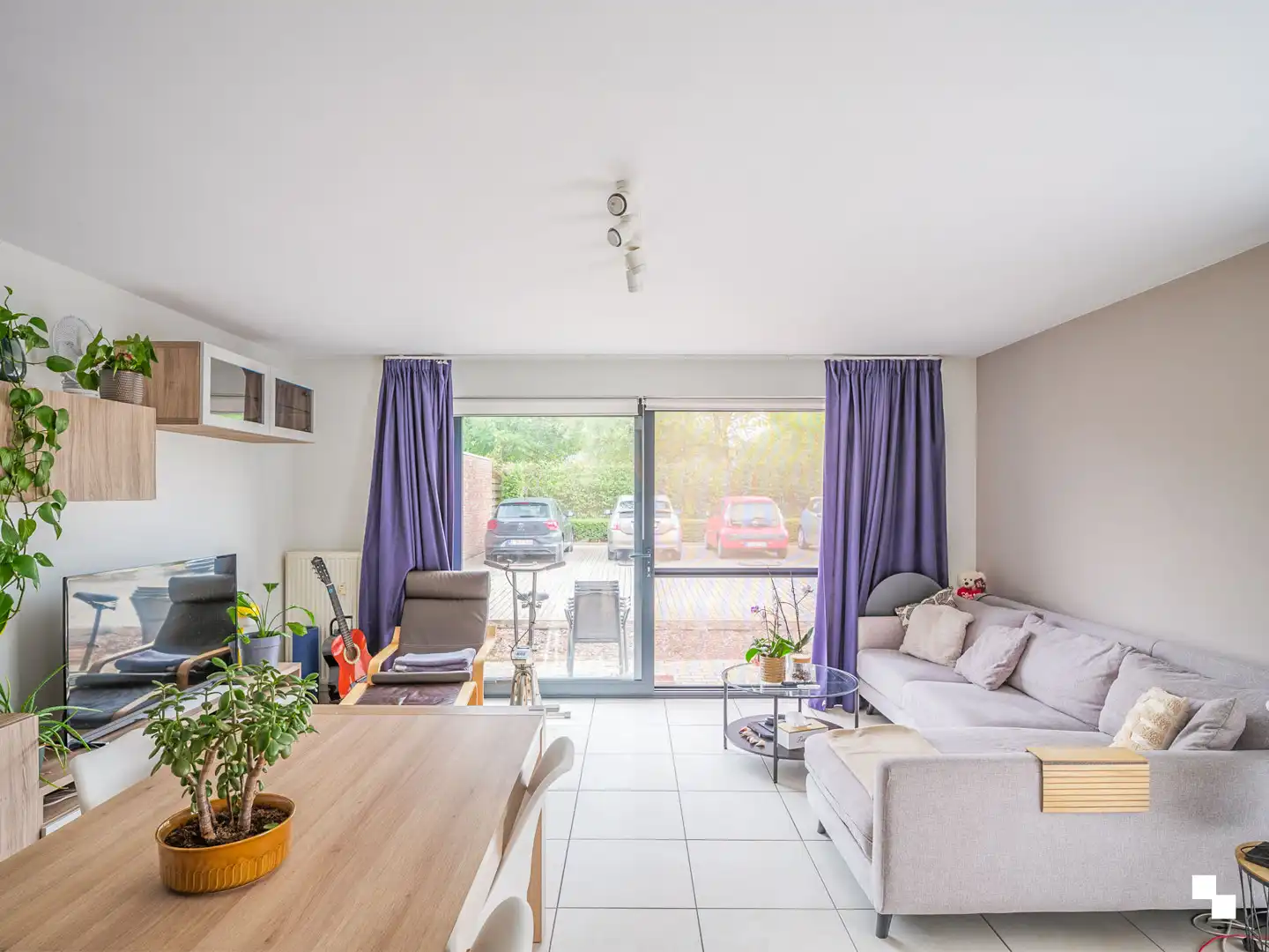 Duplex met twee slaapkamers in het hart van Merelbeke foto 4