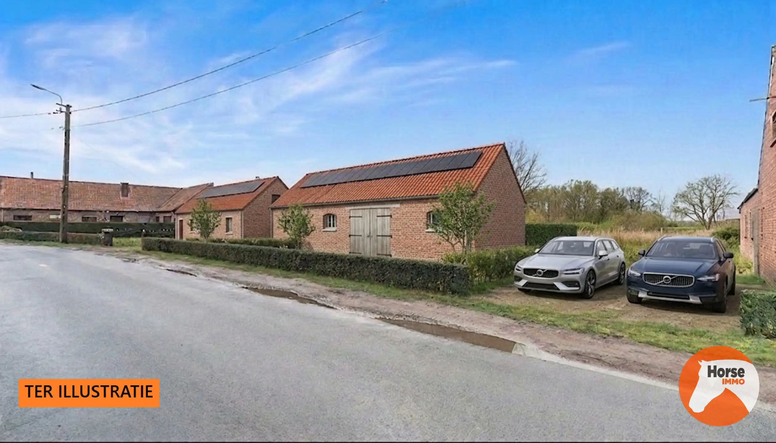 Hoofdfoto van de publicatie: LOKEREN - Te renoveren woning met bijgebouwen op +- 6700m²