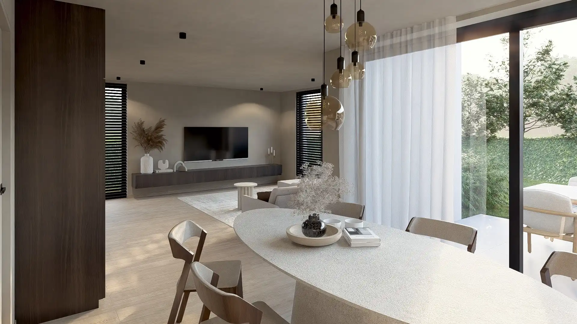 Nieuwbouwwoning op 2a41ca met 2 slpk's en overdekte carport te Maasmechelen foto 9