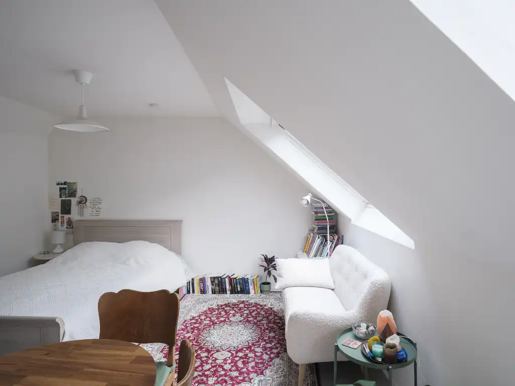 Opbrengsteigendom bestaande uit verschillende studio's en éénslaapkamer­appartementen in het centrum van Gent. foto 16