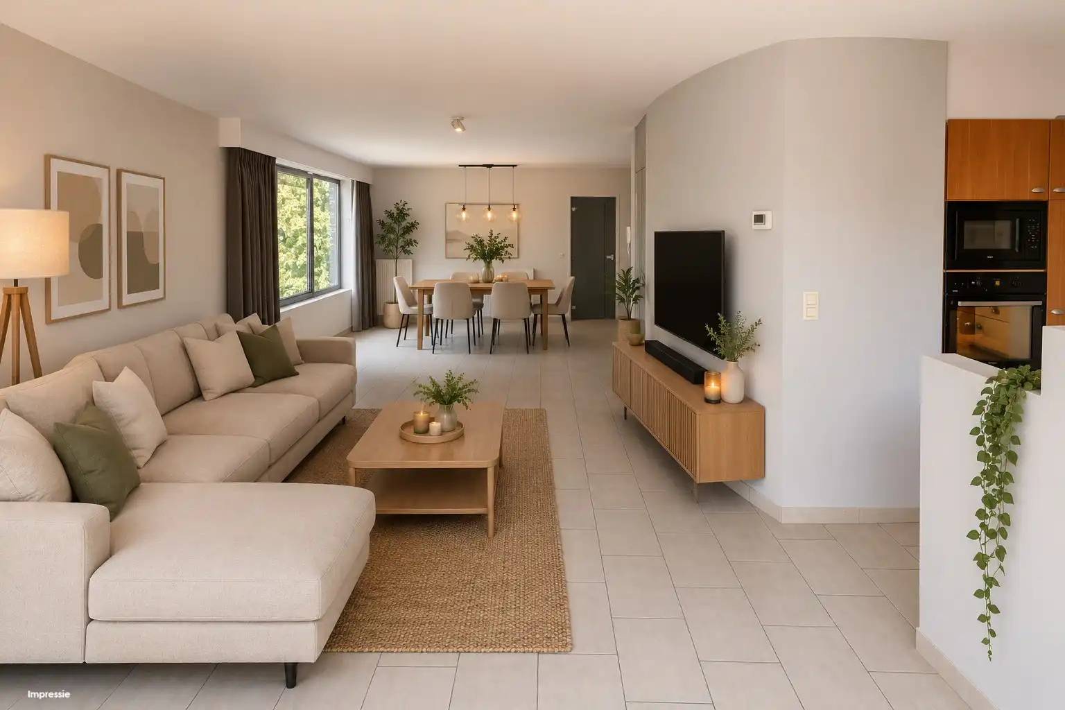 Ruim appartement met drie slaapkamers en zonnig terras foto 4