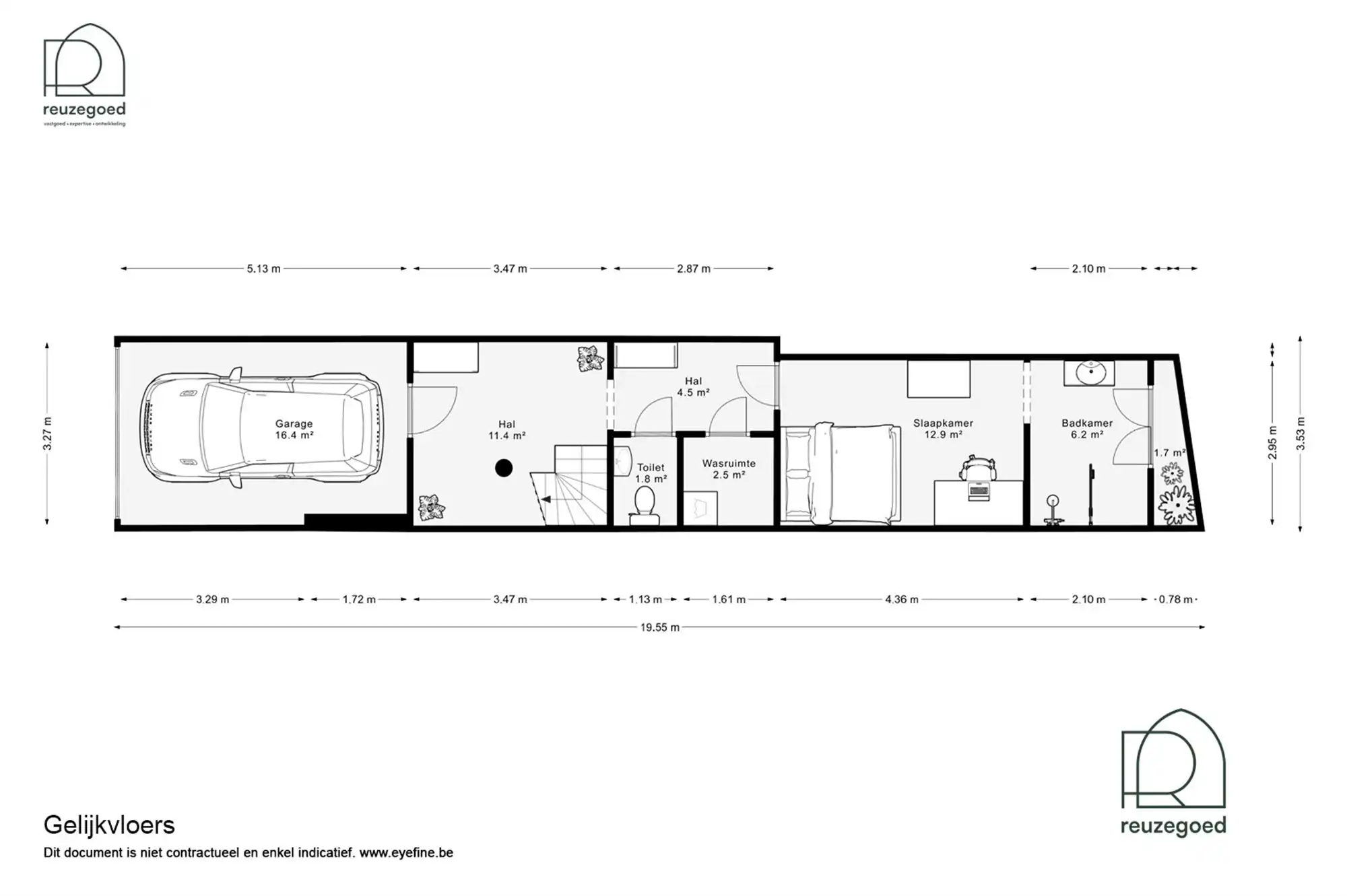 Instapklare stadswoning met garage en 3 slaapkamers op een toplocatie in Mechelen foto 26