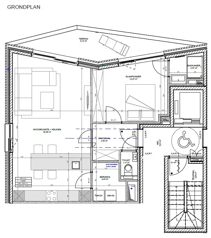 Nieuwbouwappartement met autostaanplaats in centrum Leuven foto 15