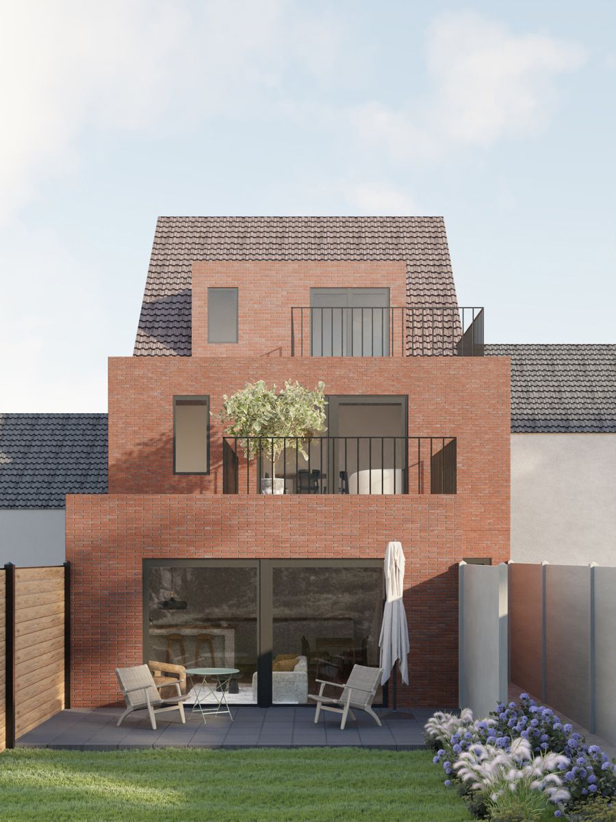 BEN nieuwbouwappartement met 1 slaapkamer, terras en garage foto 5