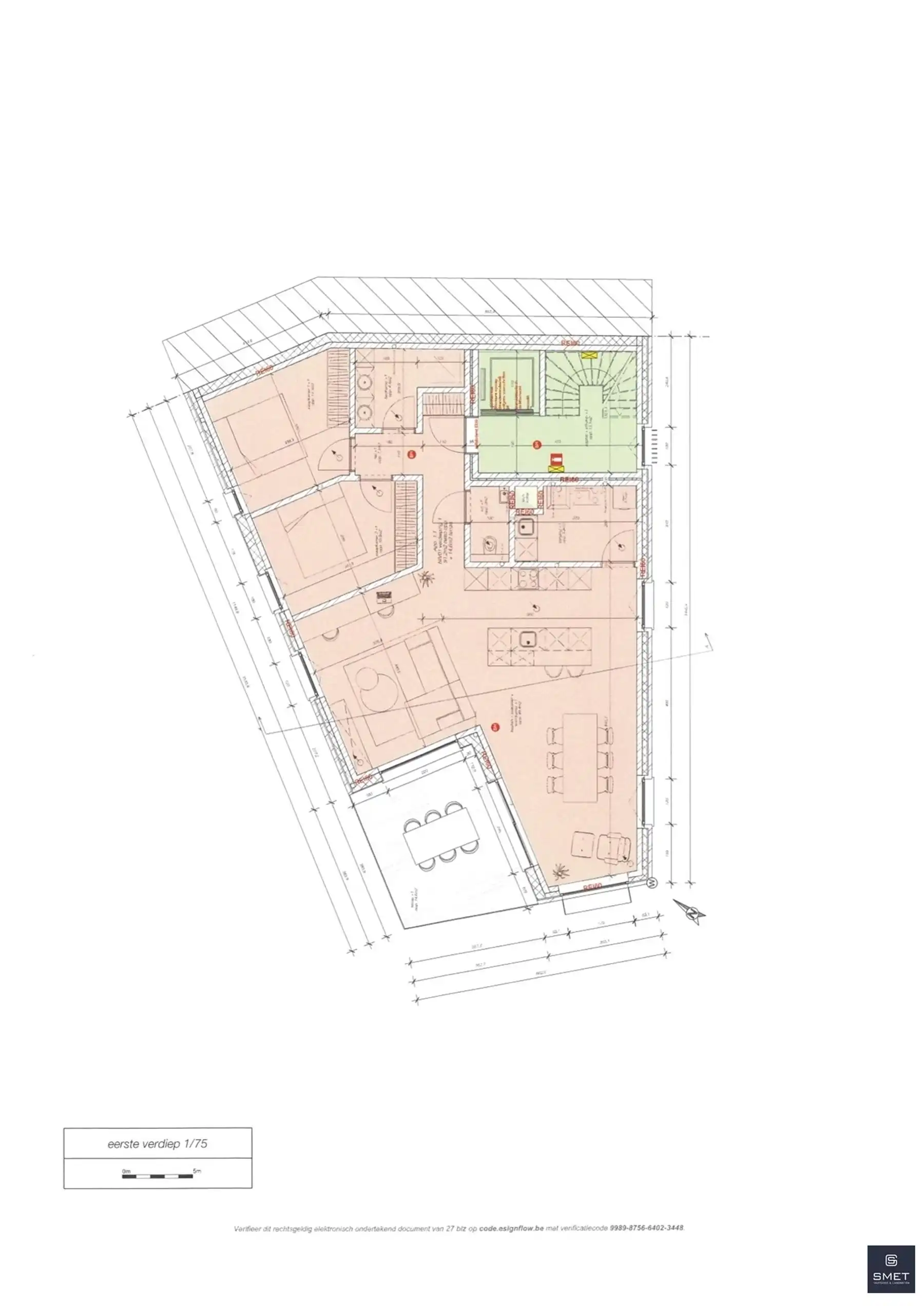 NIEUWBOUW APPT. MET 2 SLPKS  EN TERRAS  -  1e V  foto 19
