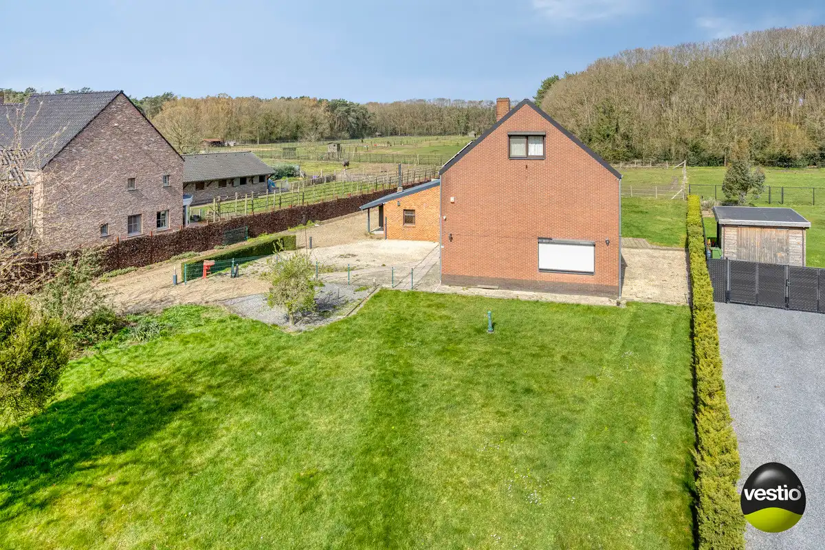 UNIEK BOUWPERCEEL VAN 16A VOOR OB MET AF TE BREKEN WONING TE ZUTENDAAL. foto 8