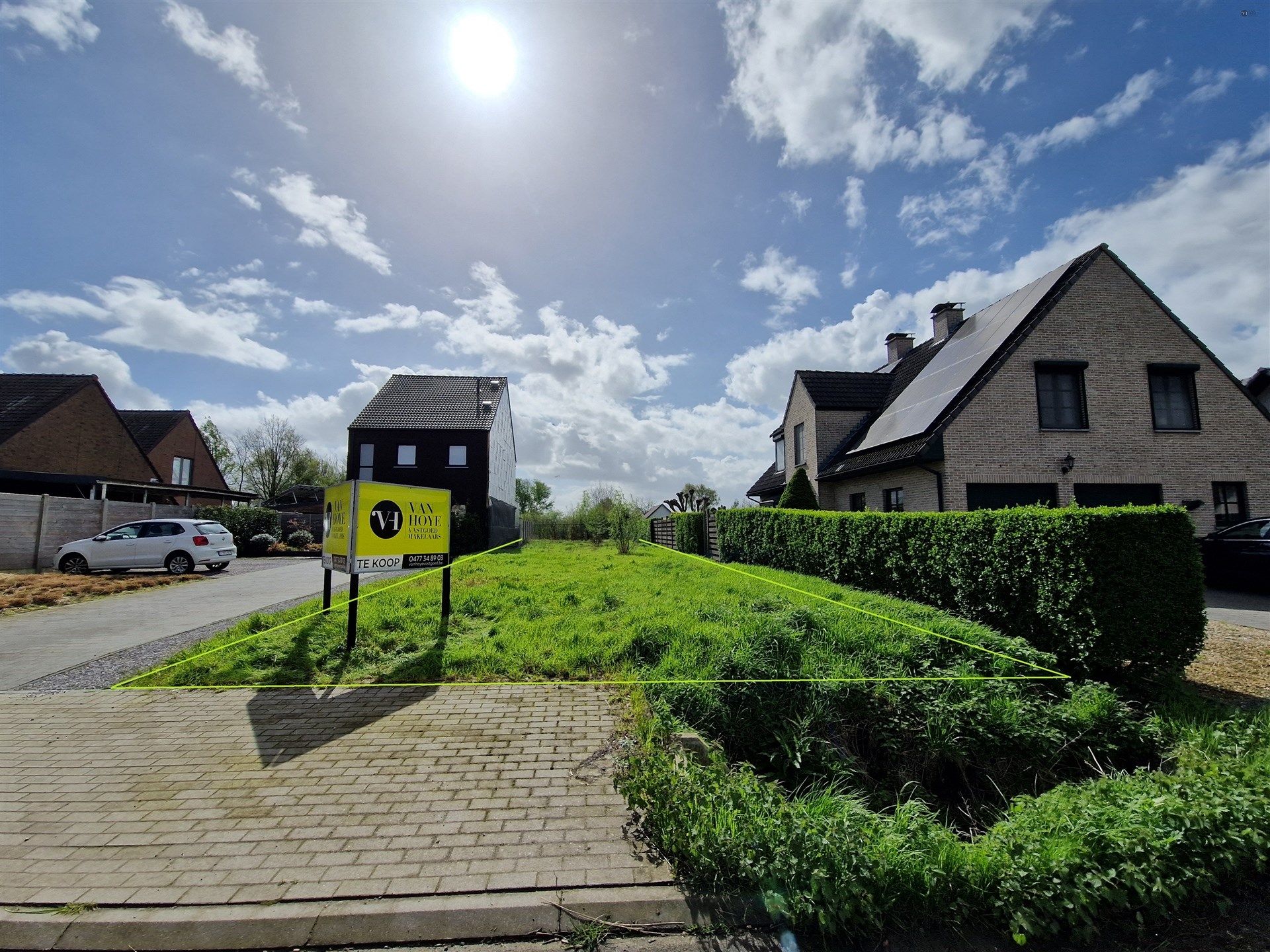 Gunstig gelegen bouwgrond voor HOB van 512m².  foto 1