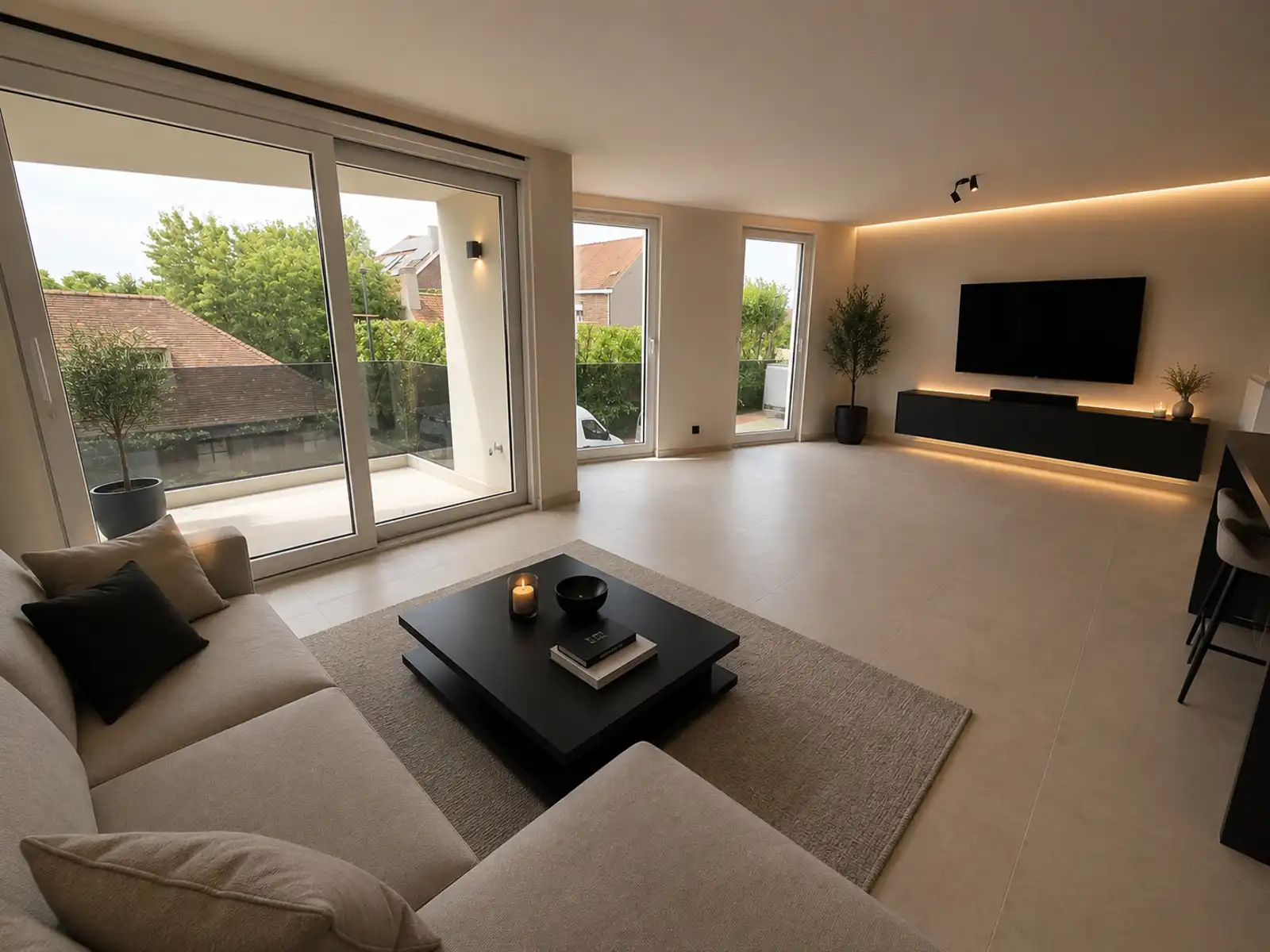 Nieuwbouwappartement met 2 slaapkamers en terras! foto 2
