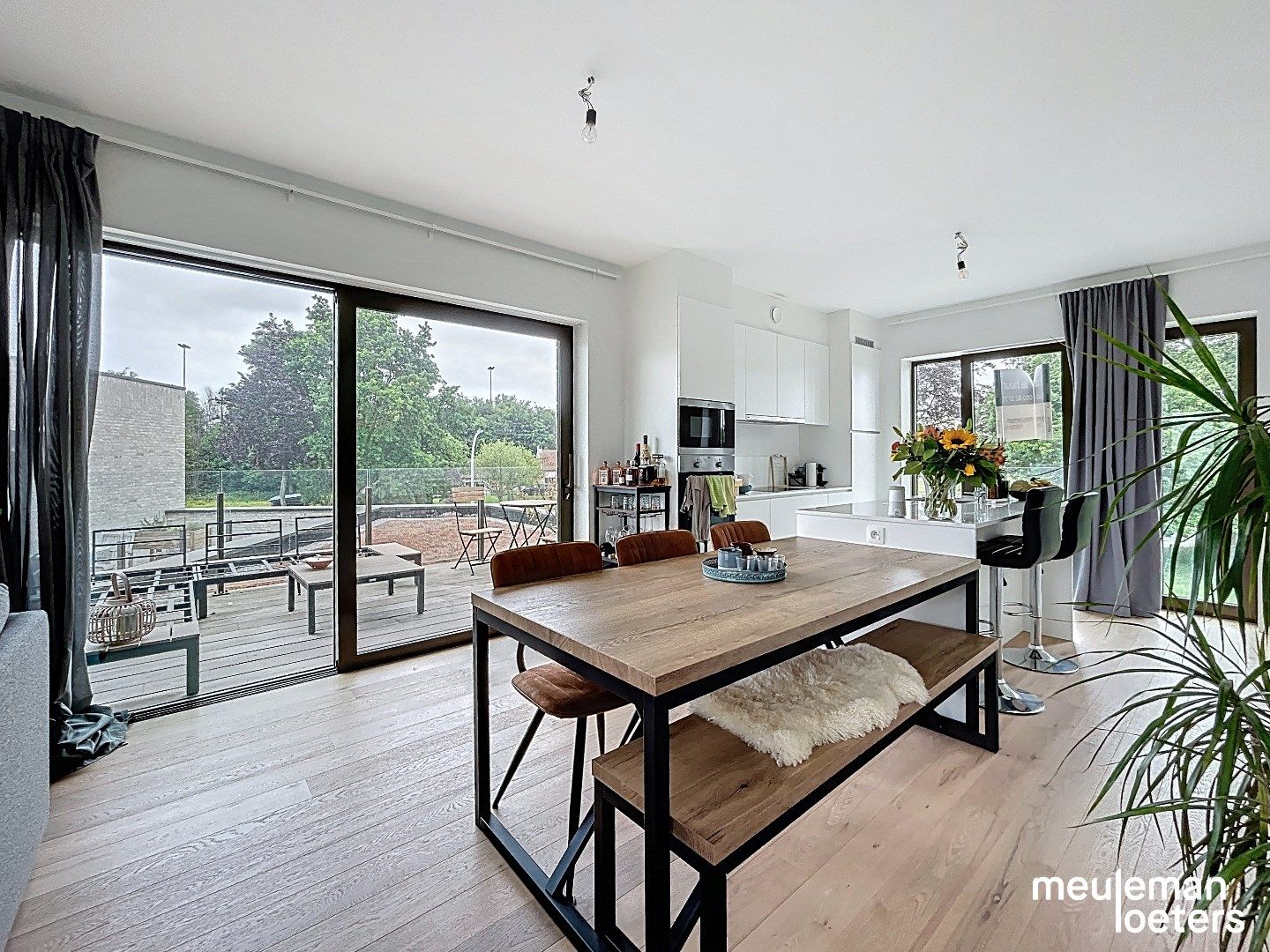 Energiezuinig appartement met terrassen en garage foto 8