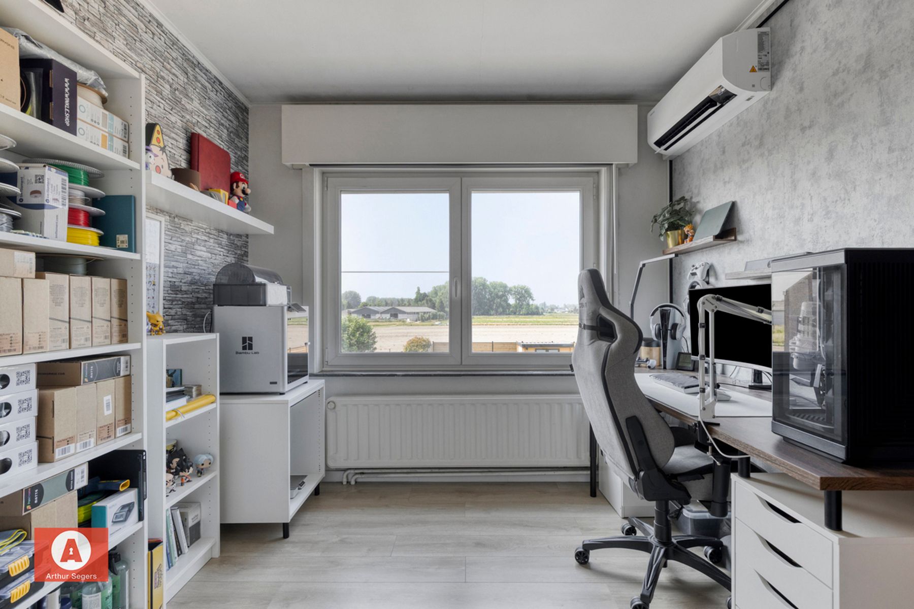Energiezuinige woning mét garage en privé parking(s) vooraan foto 18