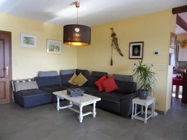 Villa-Landhuis met 4 slpkrs, bureel, 2 garages op 12 are foto 10