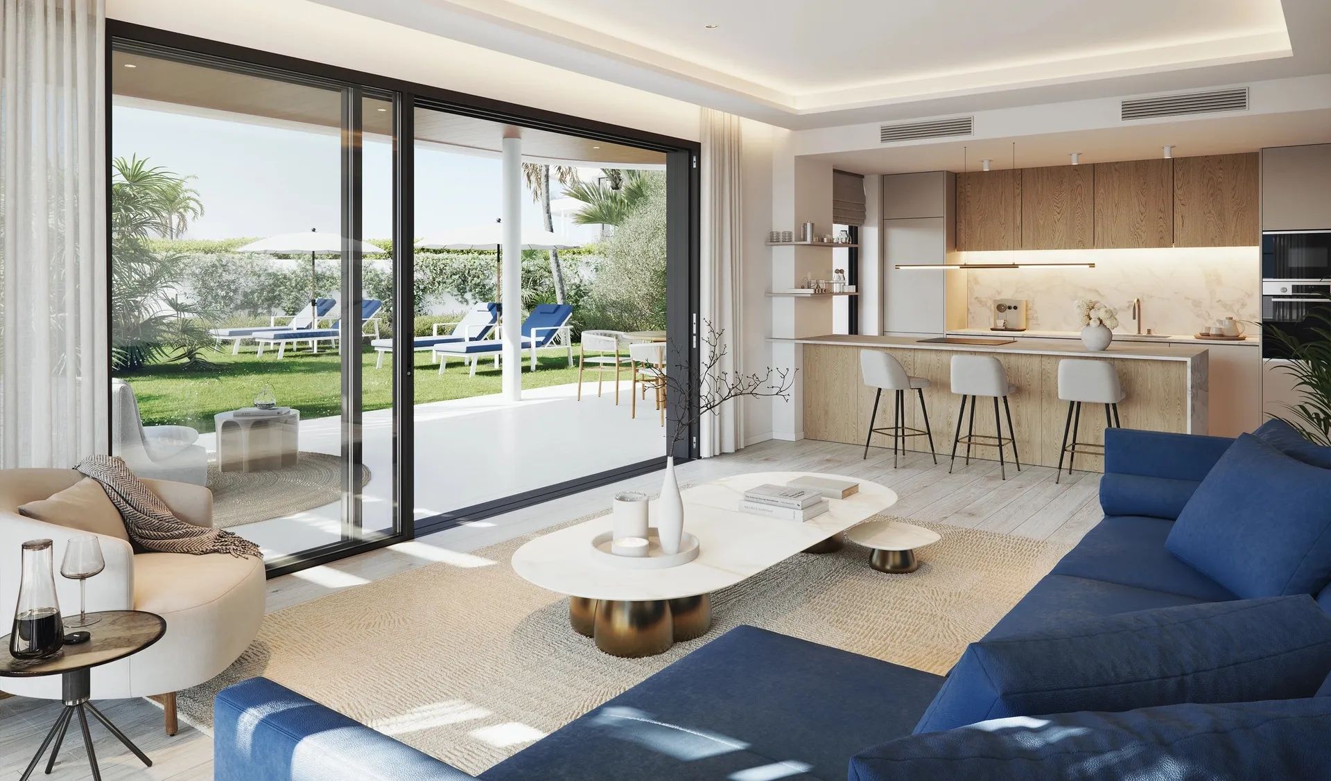 Exclusief toevluchtsoord met adembenemende uitzichten, stijlvolle nieuwbouwappartementen direct aan de golfbaan foto 2