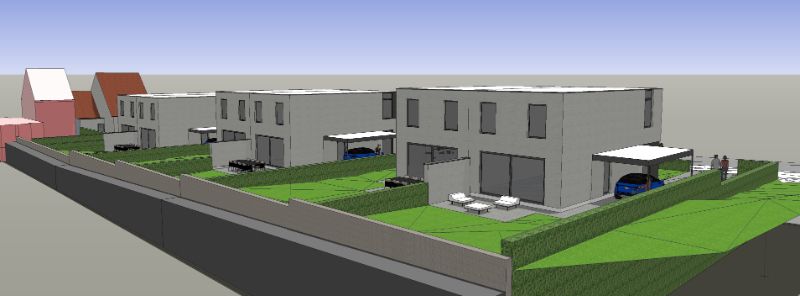 Nieuwbouwverkaveling van 6 woningen in het landelijke Strijpen - Zottegem foto 4