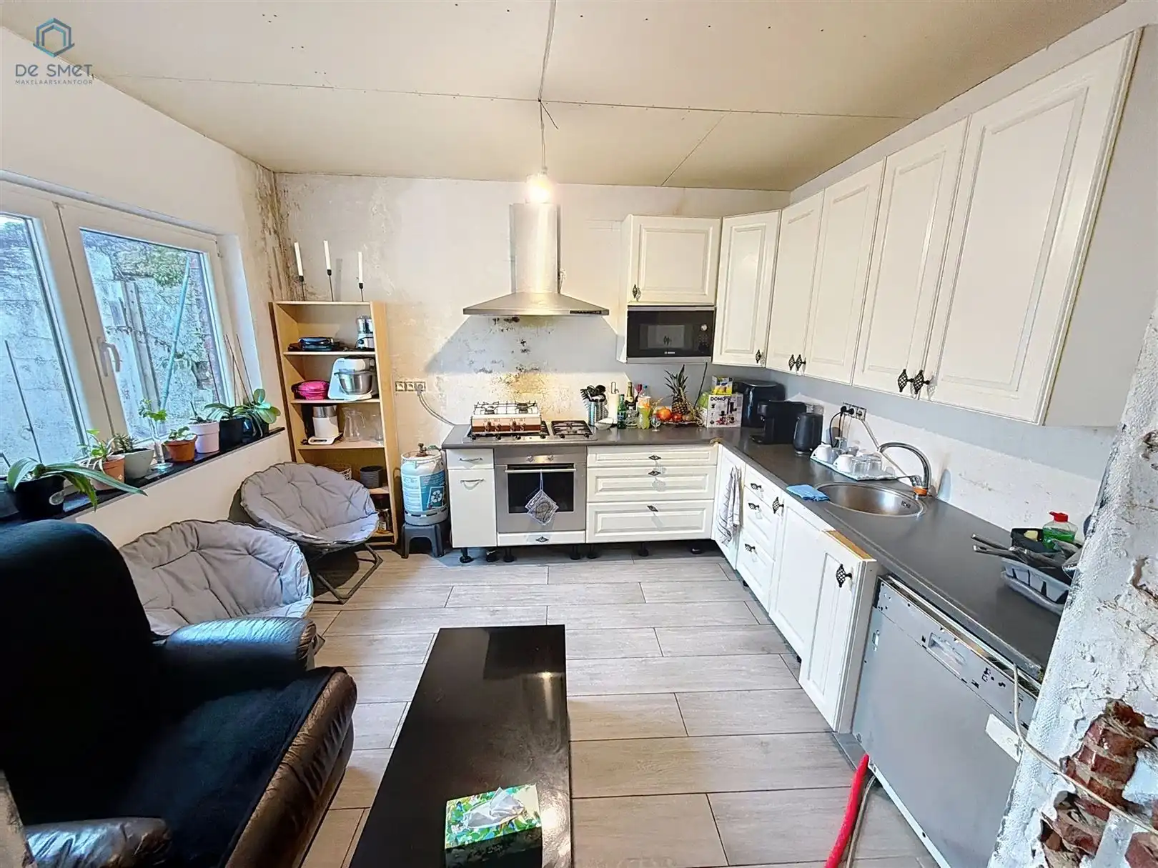 Ruime woning met 3 slaapkamers, garage en terras nabij centrum Geraardsbergen foto 6