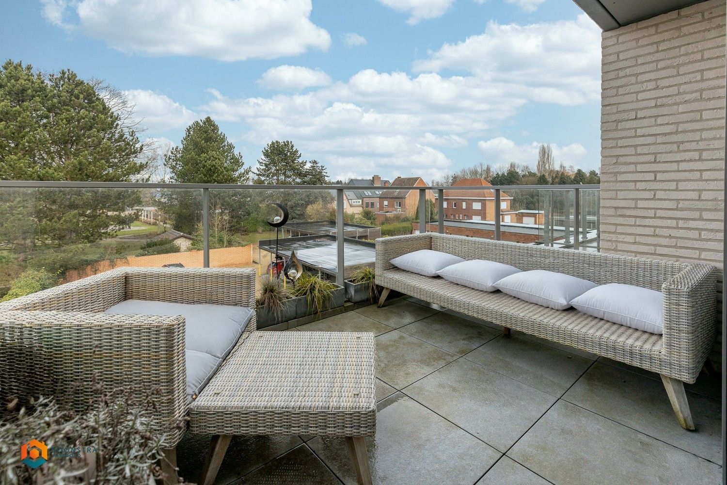 Appartement met 2 slpkrs en terras foto 11