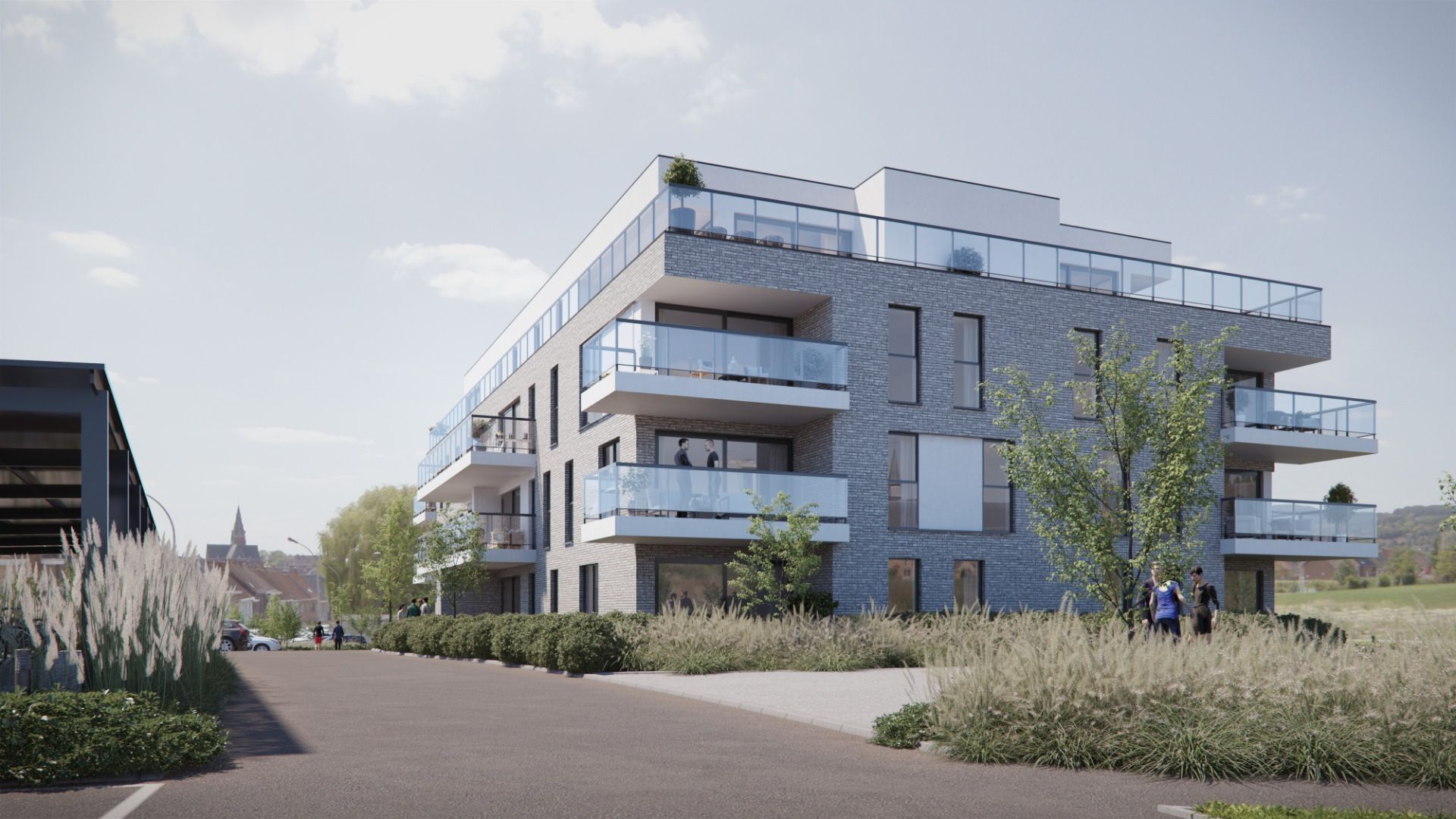 Nieuwbouw appartement met 2 slaapkamers en een garage foto 3