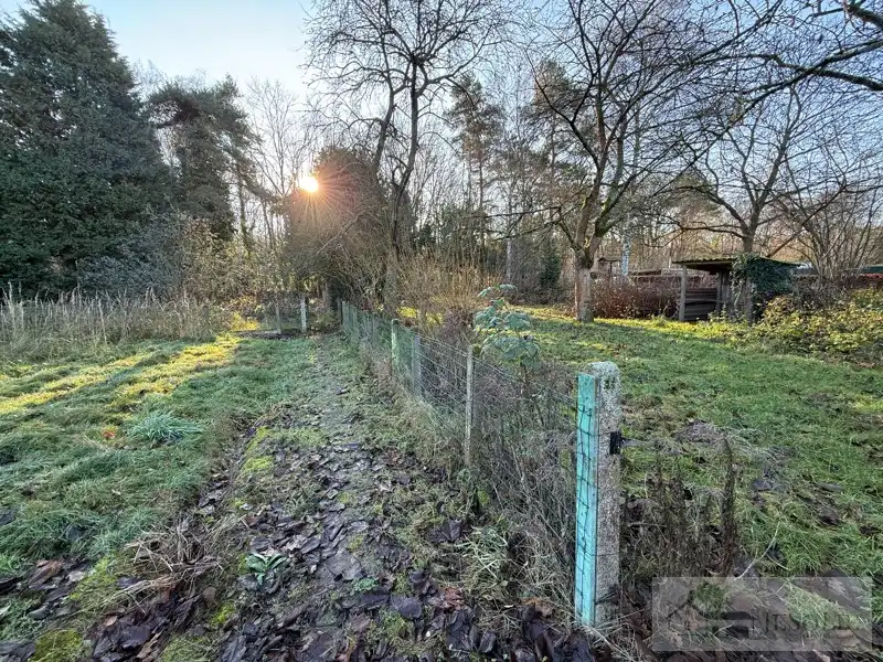 Woning op breed perceel - achterliggend natuurgebied - stal foto 5