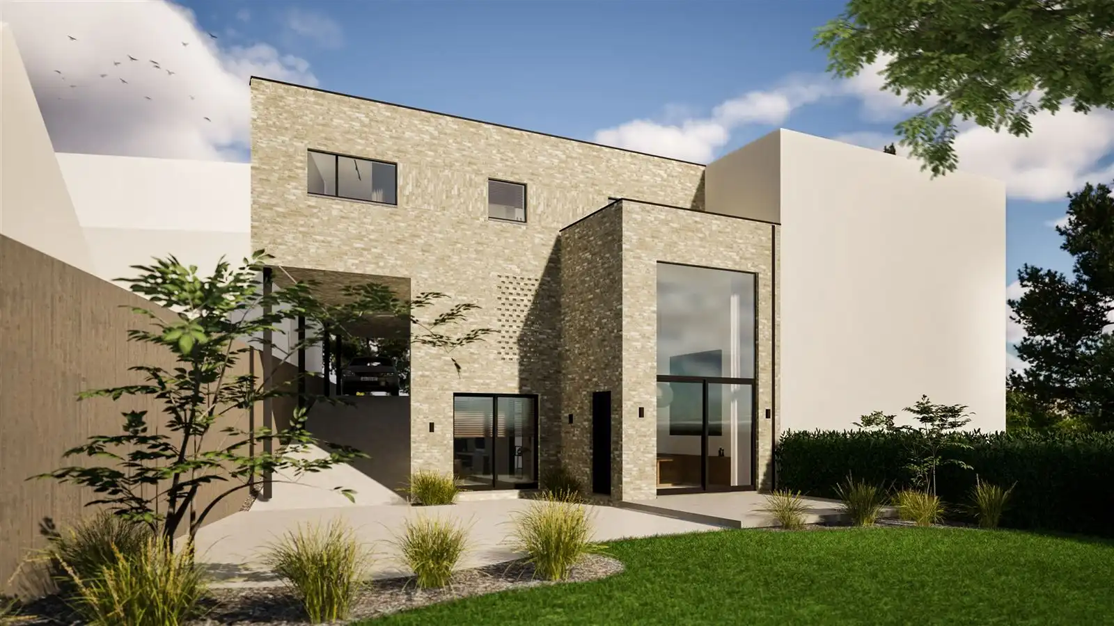 Nieuwbouwwoning met exclusieve afwerking te koop foto {{pictureIndex}}