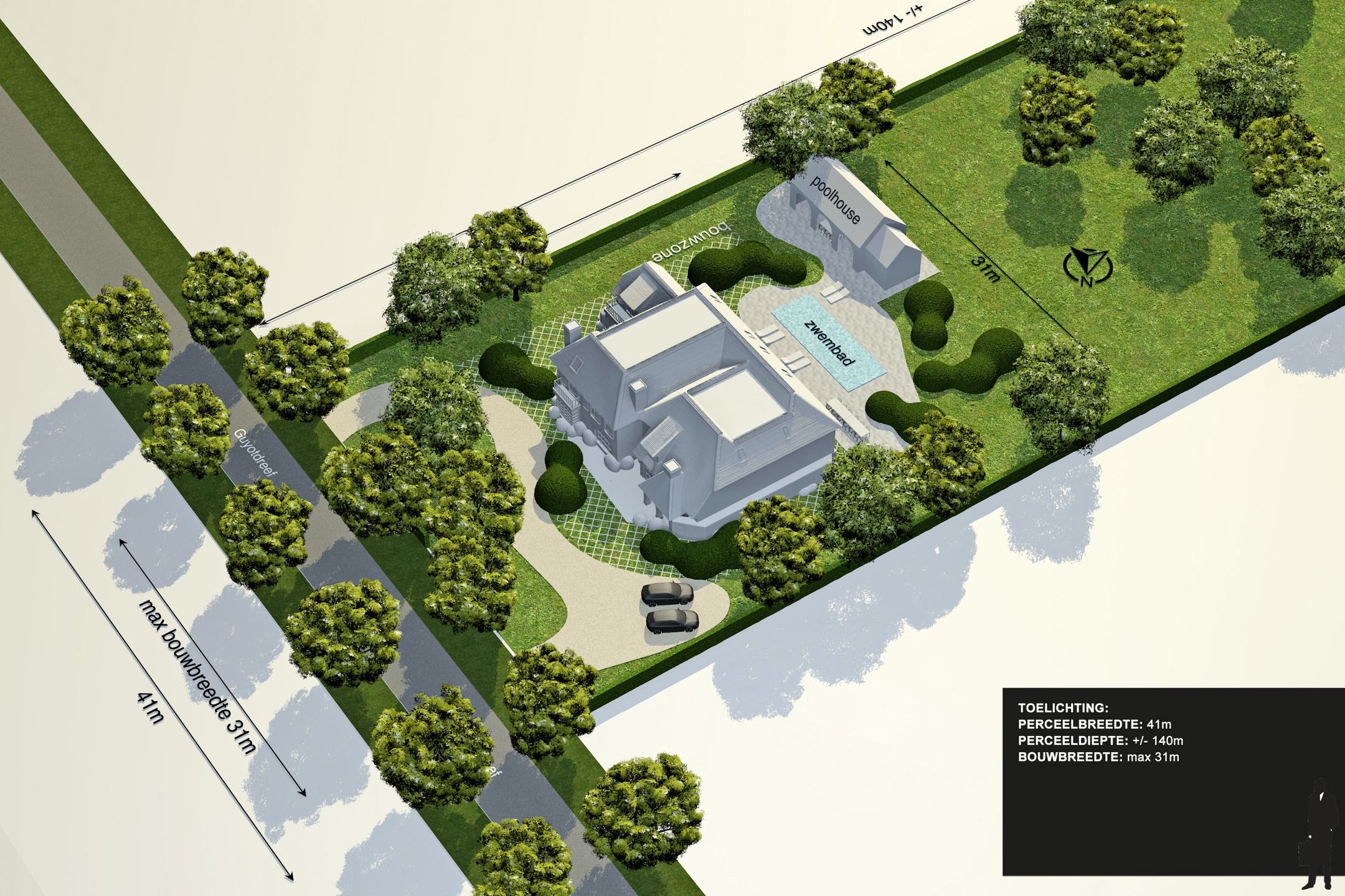 Prachtig perceel bouwgrond van ca. 5.748 m² met ZW oriëntatie! foto 3