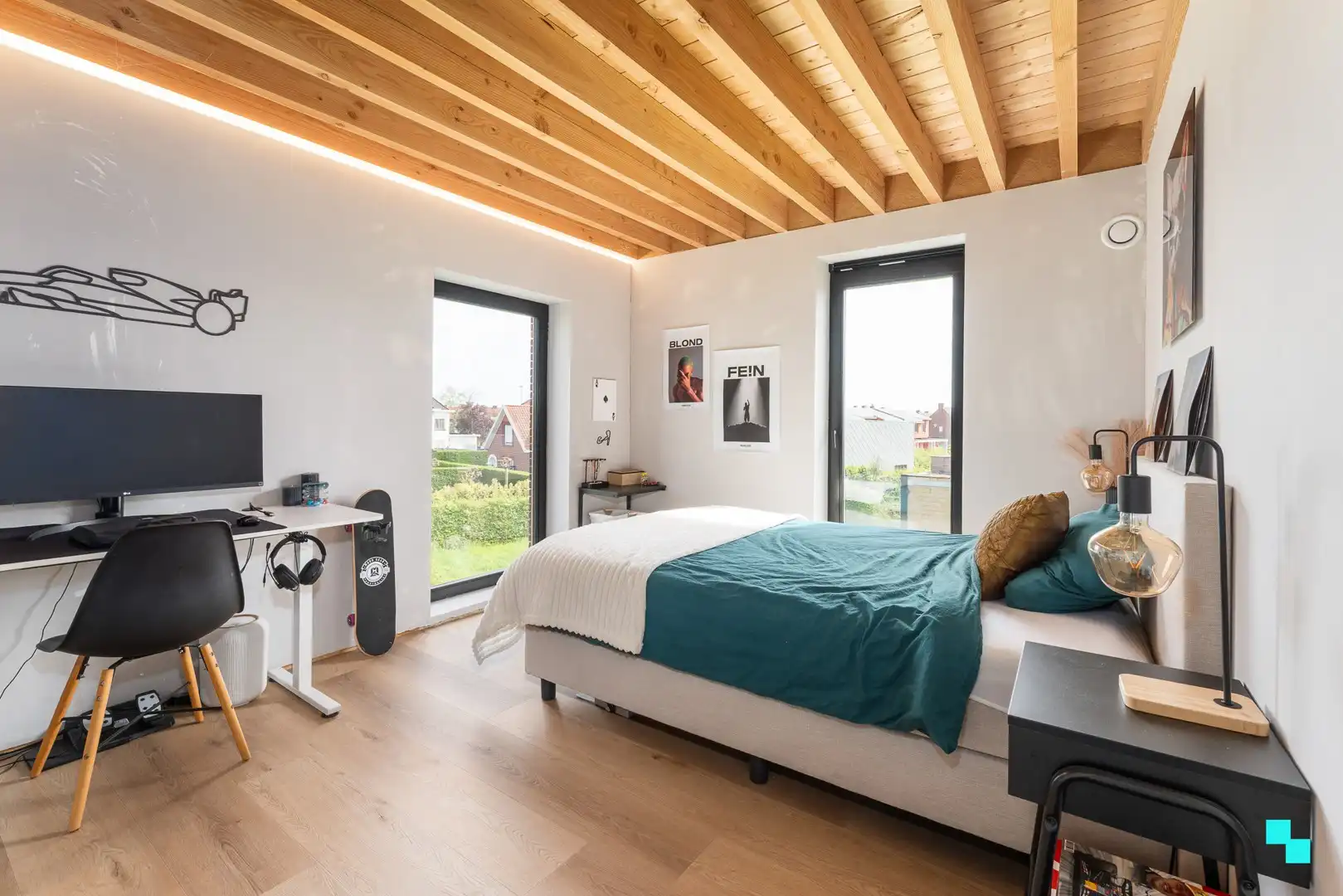 Architecturale (quasi)nieuwbouwwoning op rustige verkaveling te Lendelede foto 23