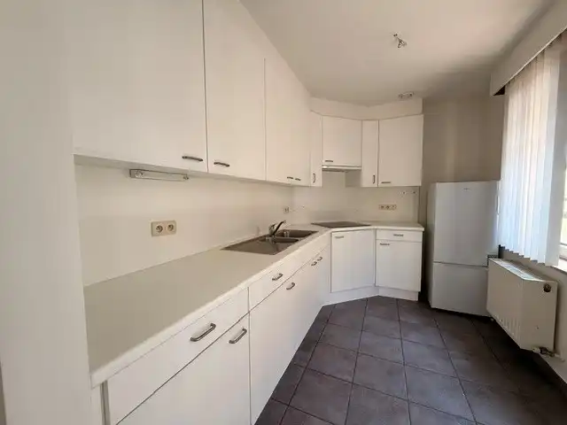 Verzorgd appartement met 1 slaapkamer, terras en lift in het centrum van Maaseik.  foto 2