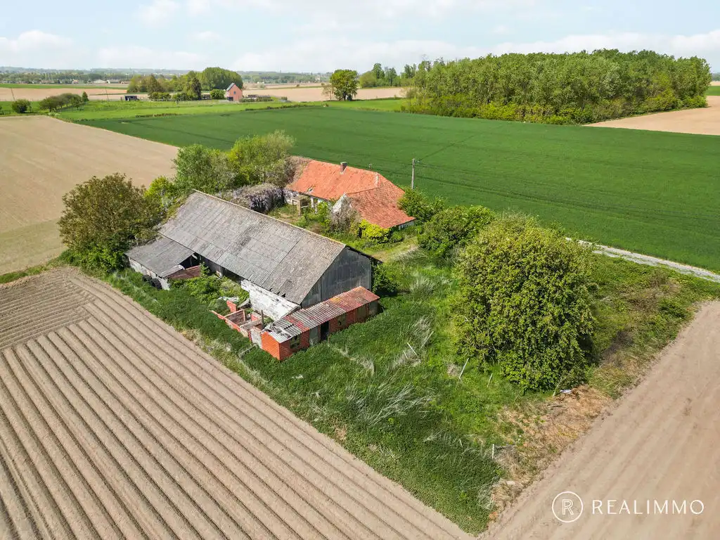 Uniek gelegen fermette met 360° uitzicht in Celles (Molenbaix), met bouwvergunning ! foto 5