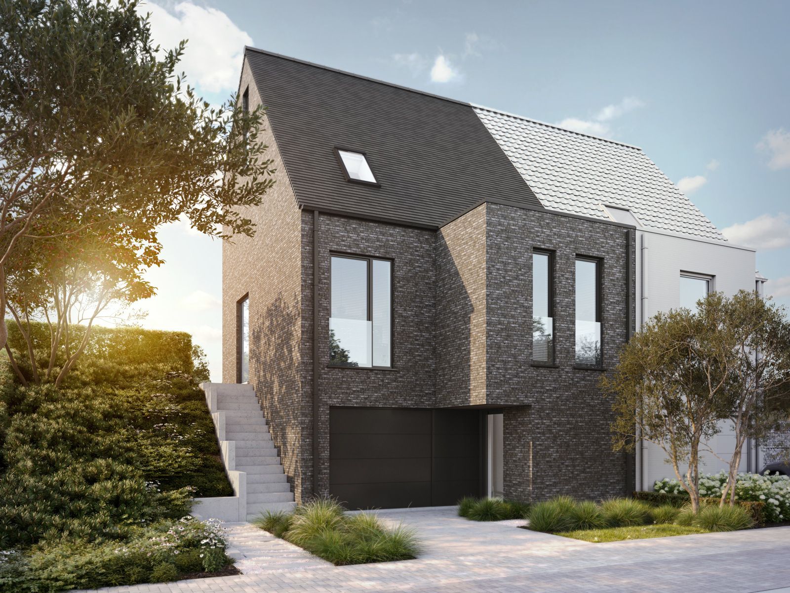 Eigentijds wonen in het landelijk Gooik foto {{pictureIndex}}