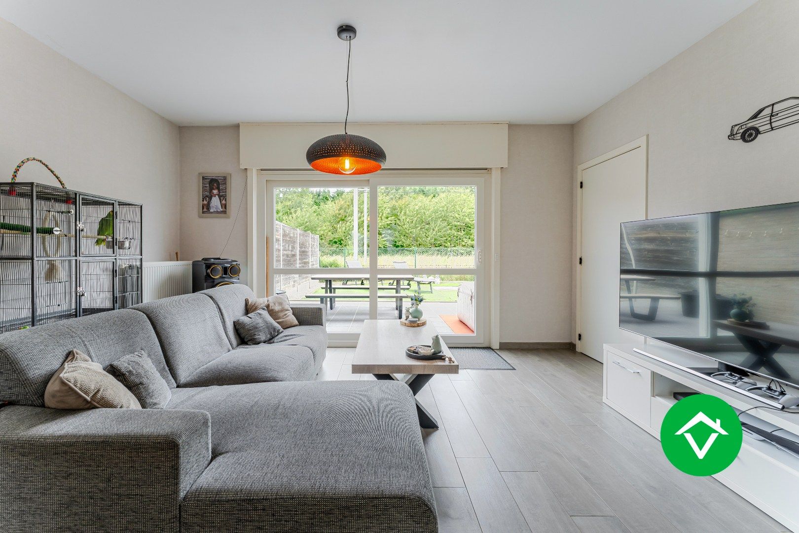 Instapklare nieuwbouwwoning met 3 slaapkamers, tuin en garage te Rumbeke!  foto 4