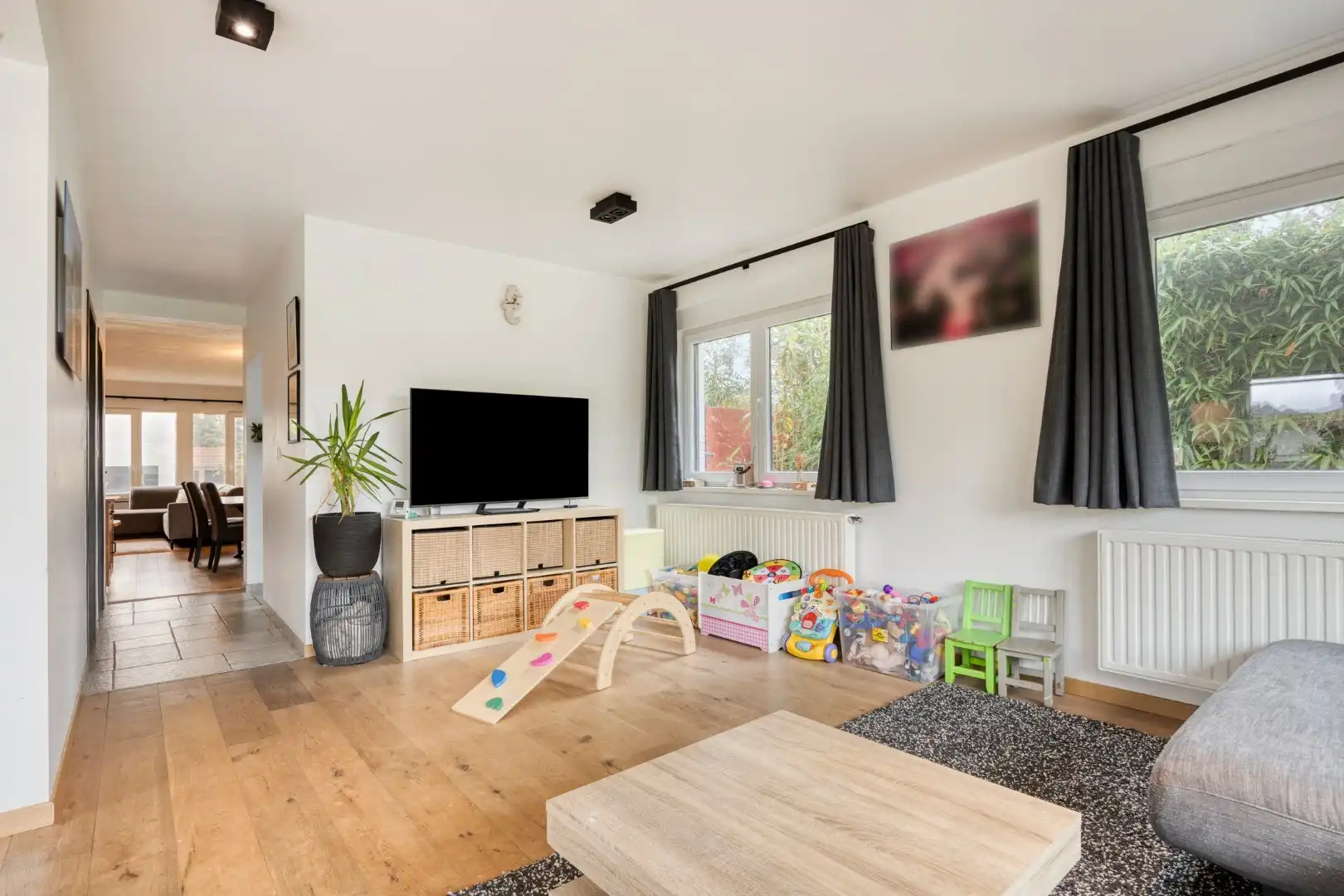 Open bebouwing met 4 slaapkamers, bureau, garage en prachtige tuin in Boutersem – EPC 158 kWh/m² - bewoonbare opp. 282 m² foto 7