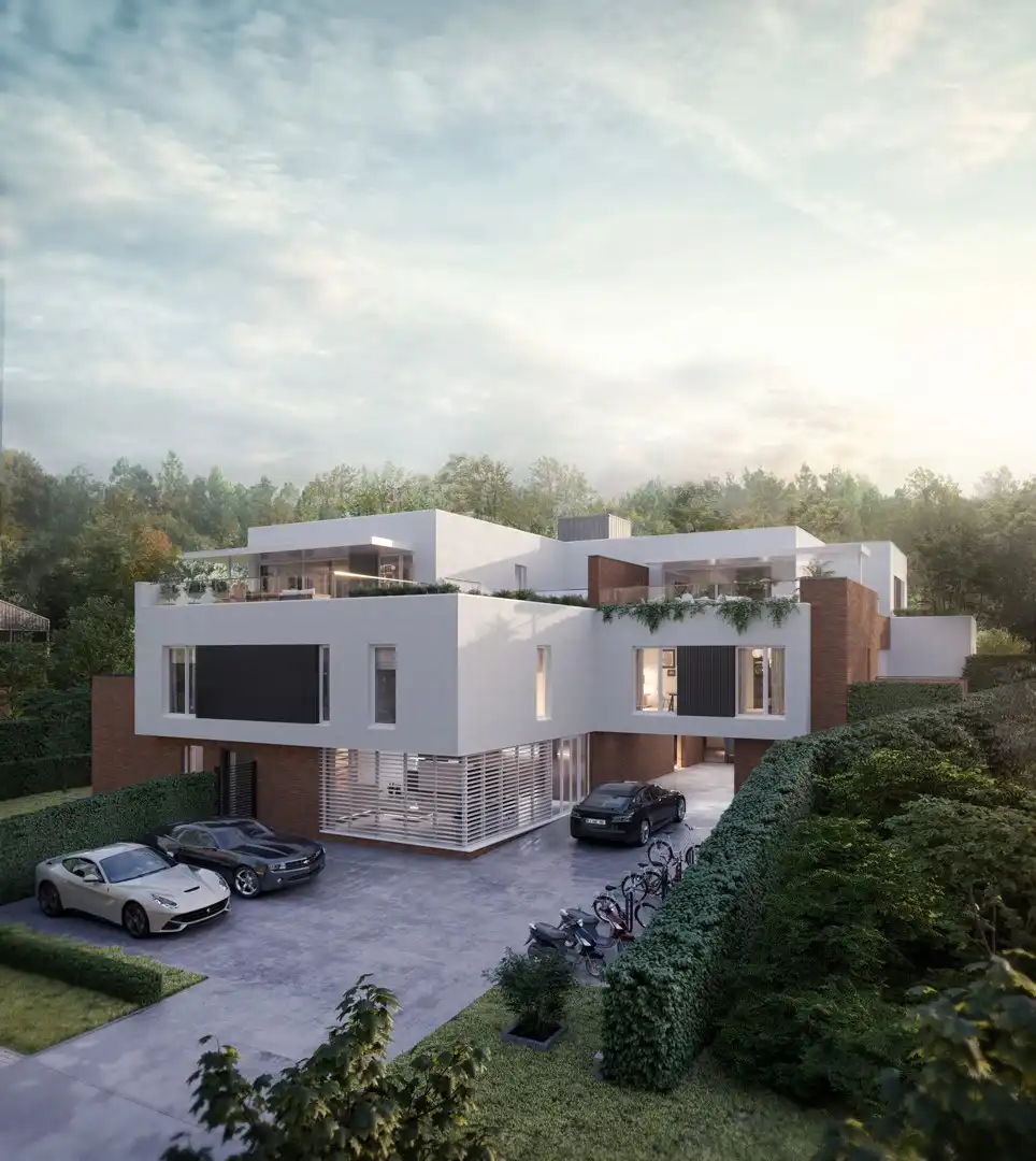 UNIEK WOONPROJECT MET PERFECTIE COMBINATIE TUSSEN WONEN IN HET GROEN EN WONEN OP EEN TOPLOCATIE foto 2