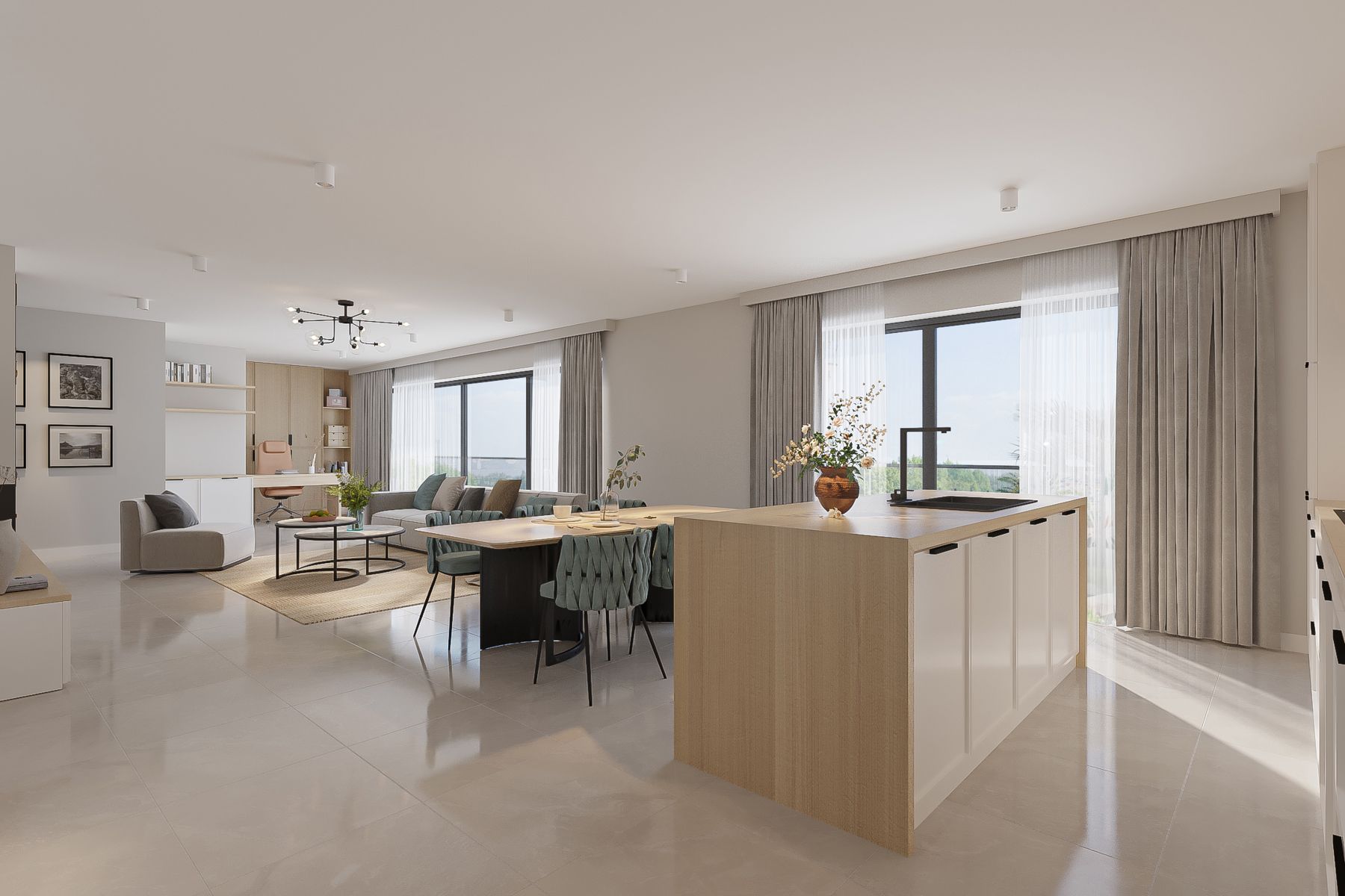 Luxueus appartement met uniek terras op 229 m² foto 2