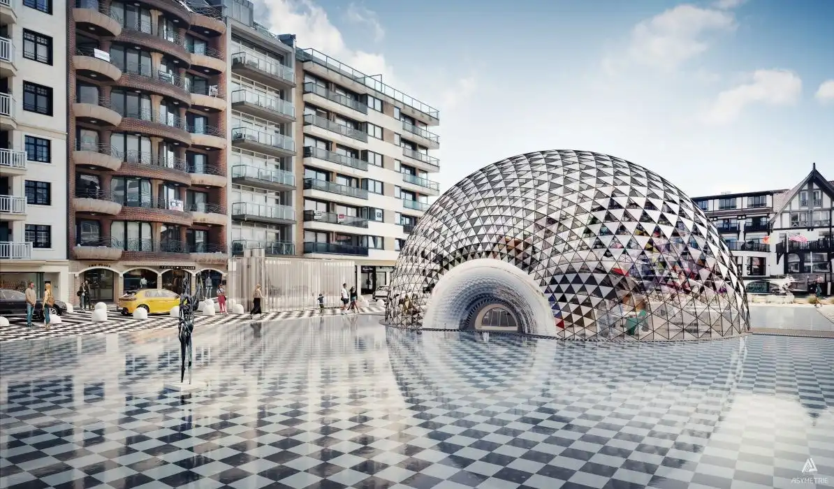 Zeer ruime garagebox van ongeveer 23m² gelegen in het zoute. foto {{pictureIndex}}