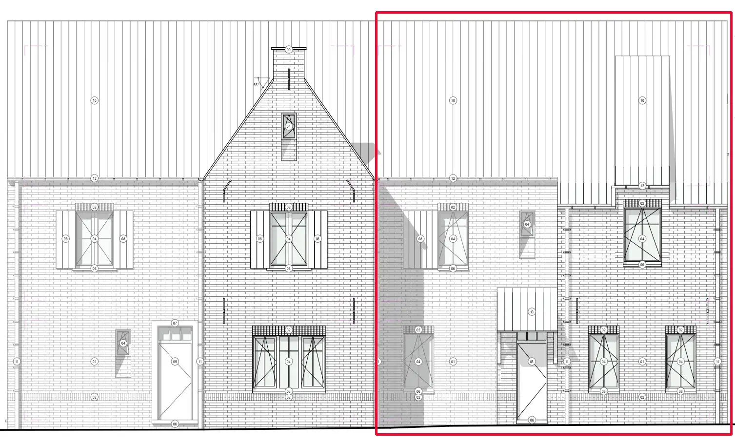 Halfvrijstaande nieuwbouwwoning (Casco plus) foto {{pictureIndex}}