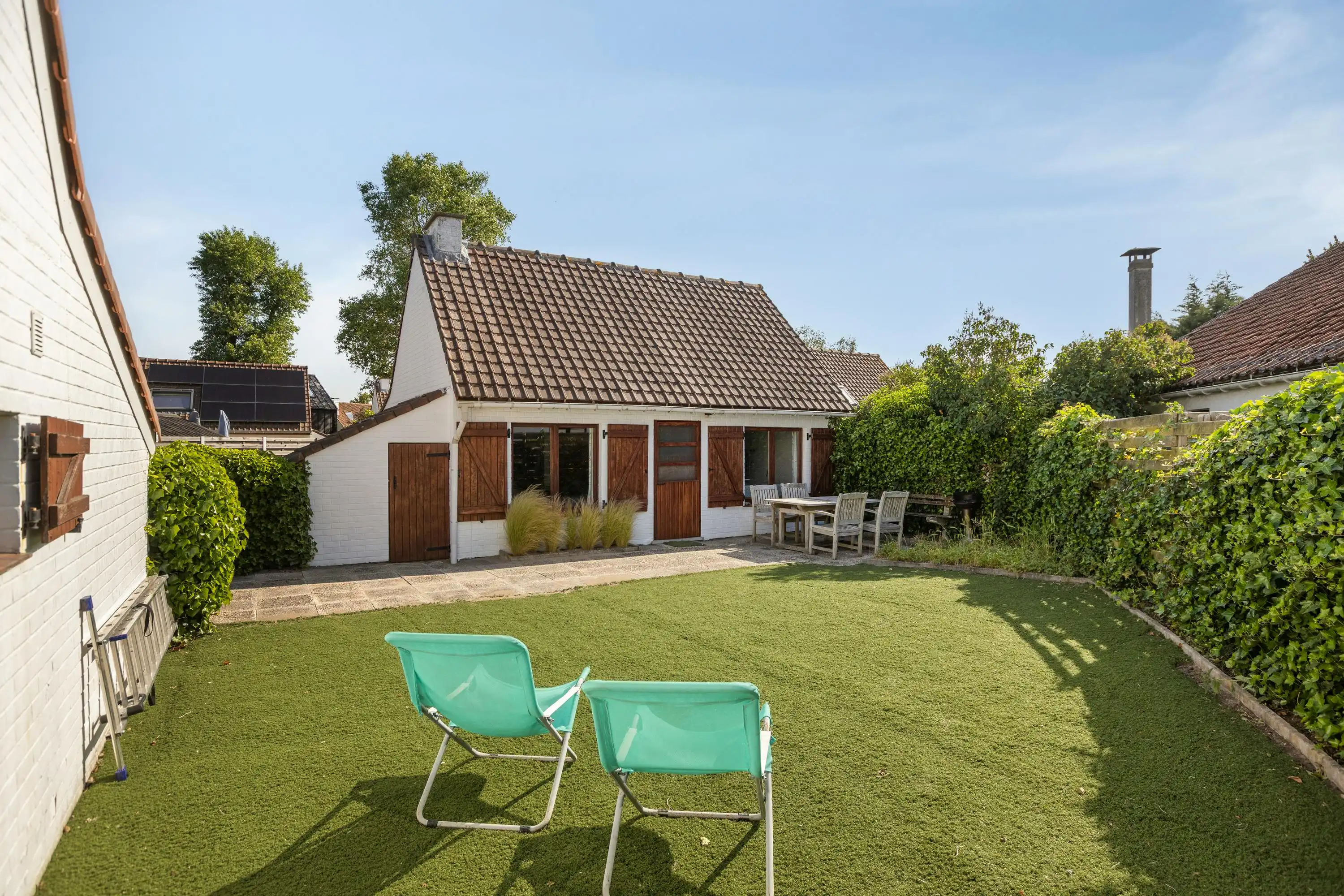 Vakantiewoning met zonnige tuin en private parking te Koksijde foto 2