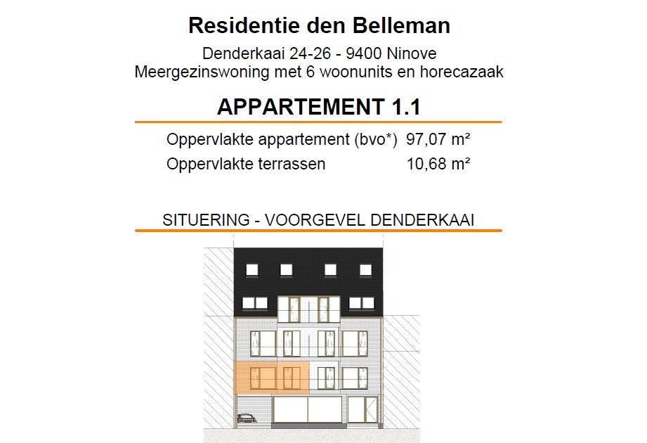 Residentie ‘Den Belleman- App. 1.1’ foto 2