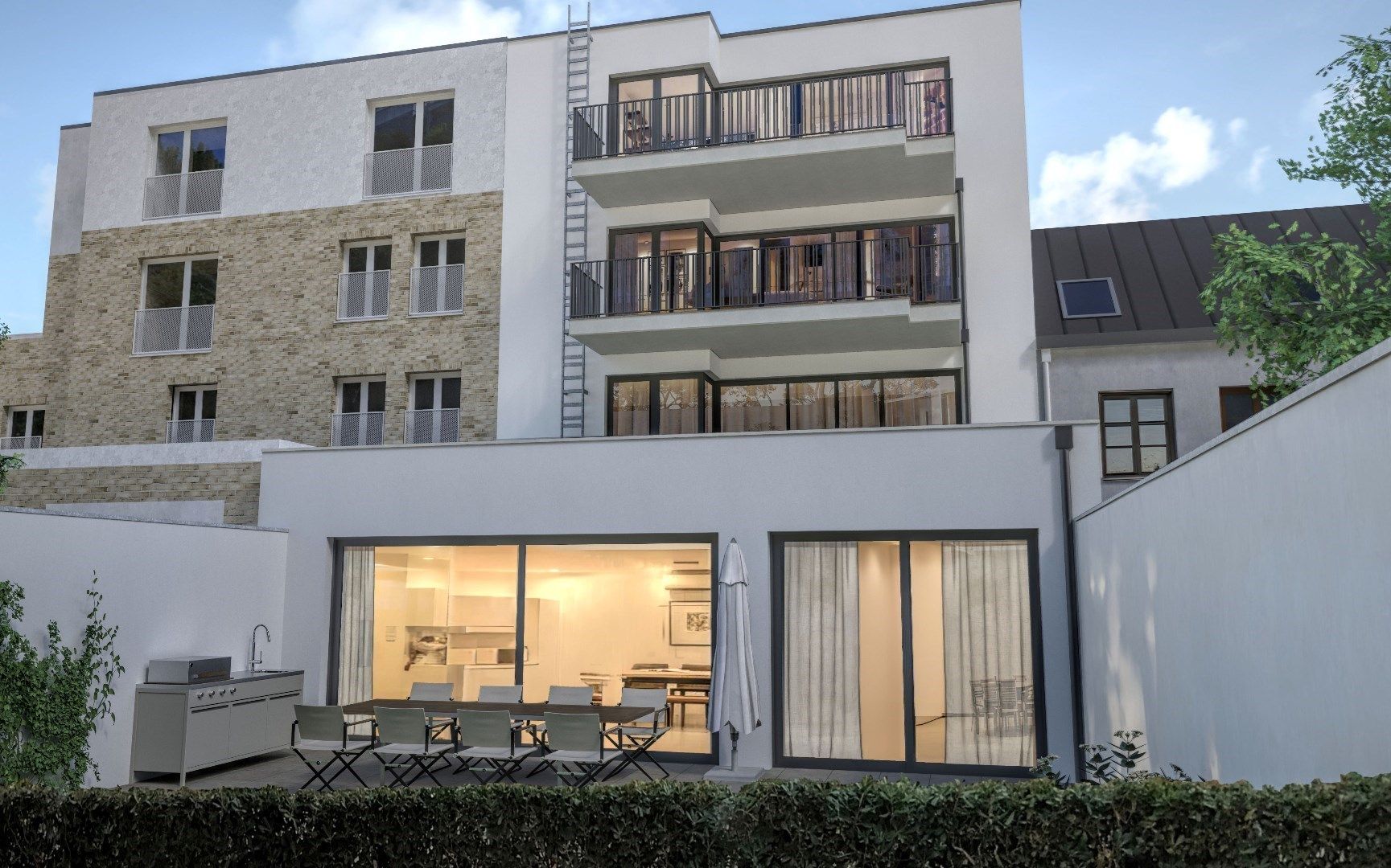 Zorgeloos investeren in 4 nieuwbouw appartementen en garage foto 4