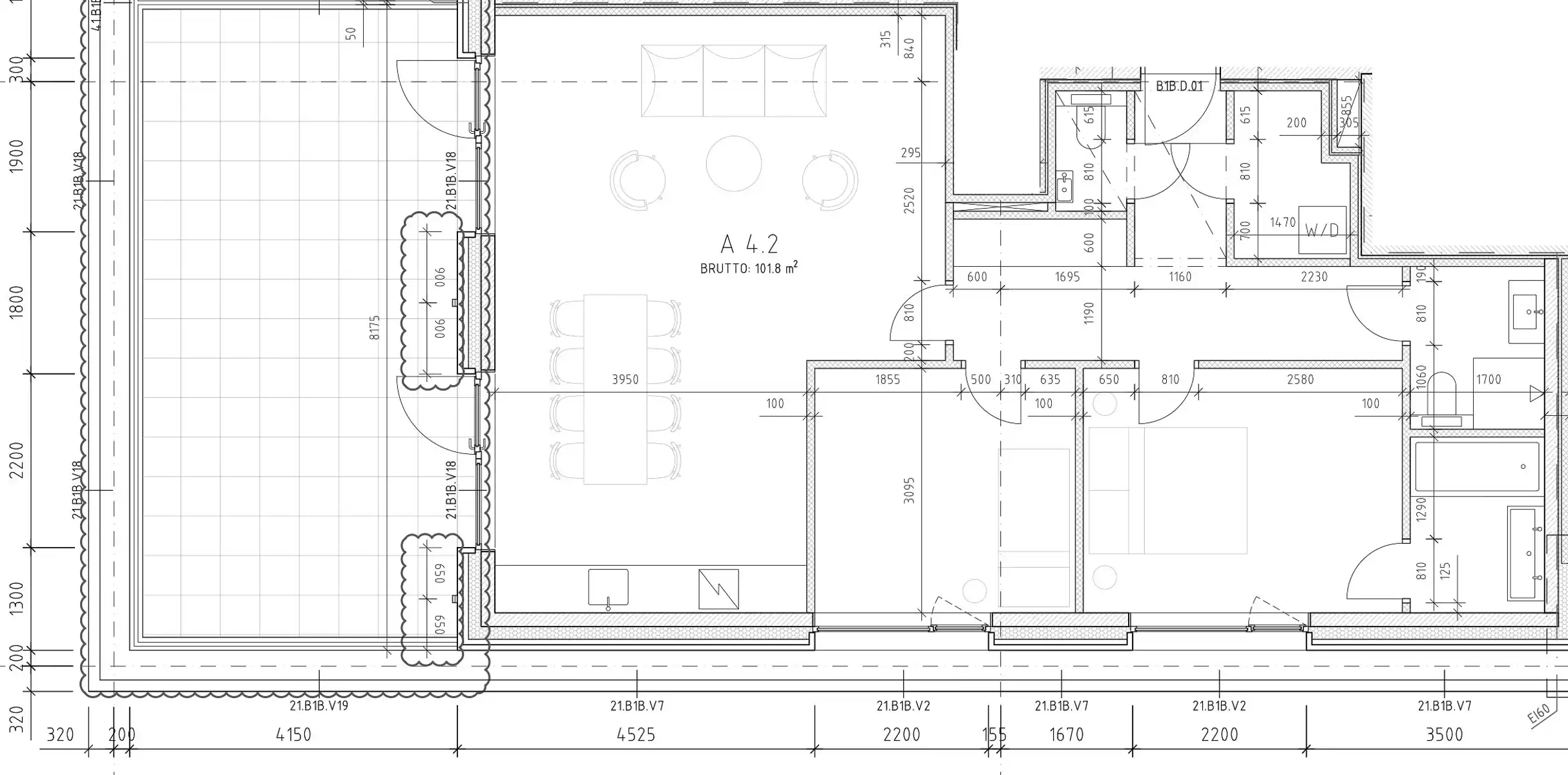 Rustig en comfortabel 2slpk appt. met zicht op park  foto 18