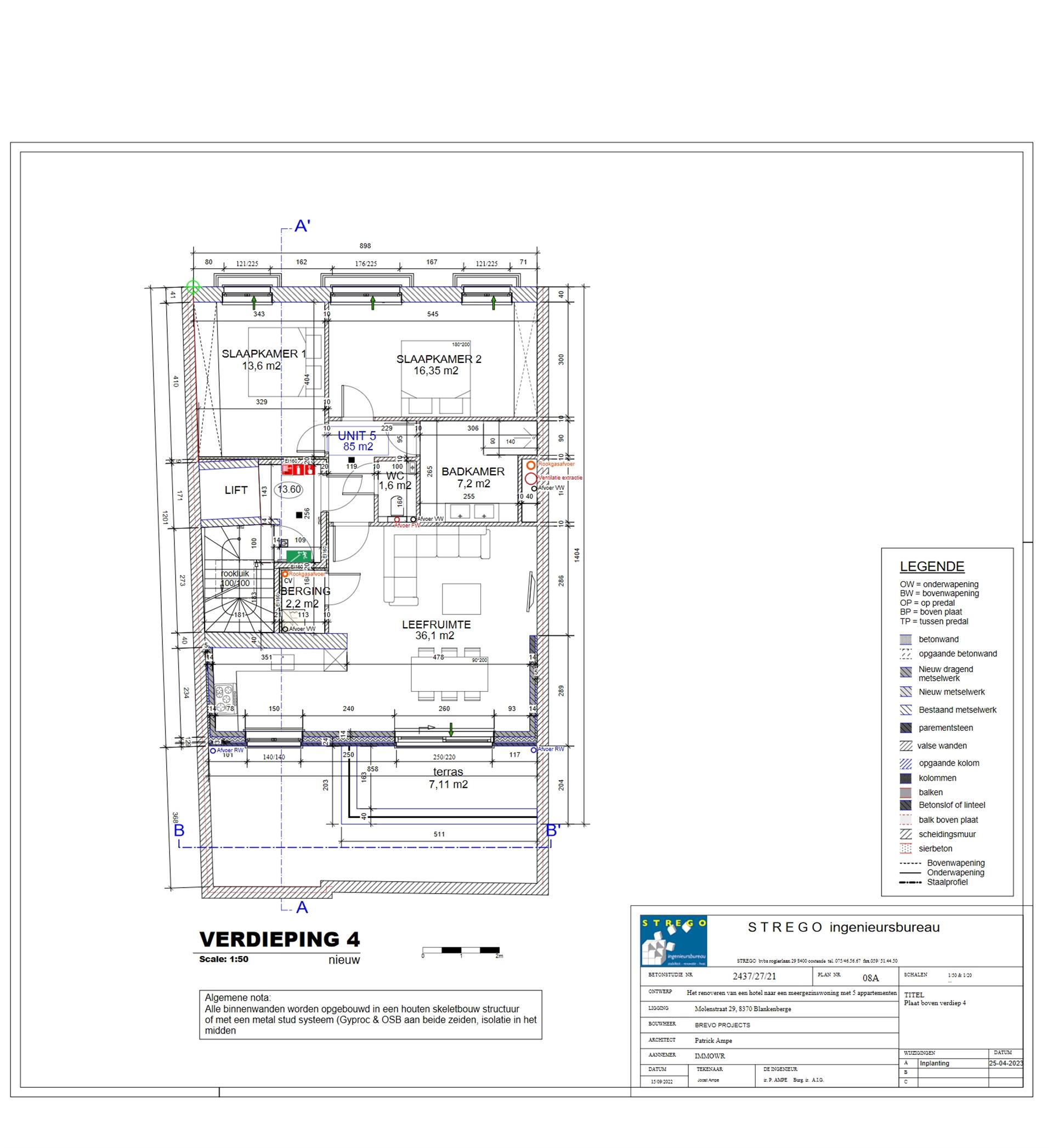 Stijlvol 2 slaapkamerapp. in het hart van Blankenberge
.  foto 2