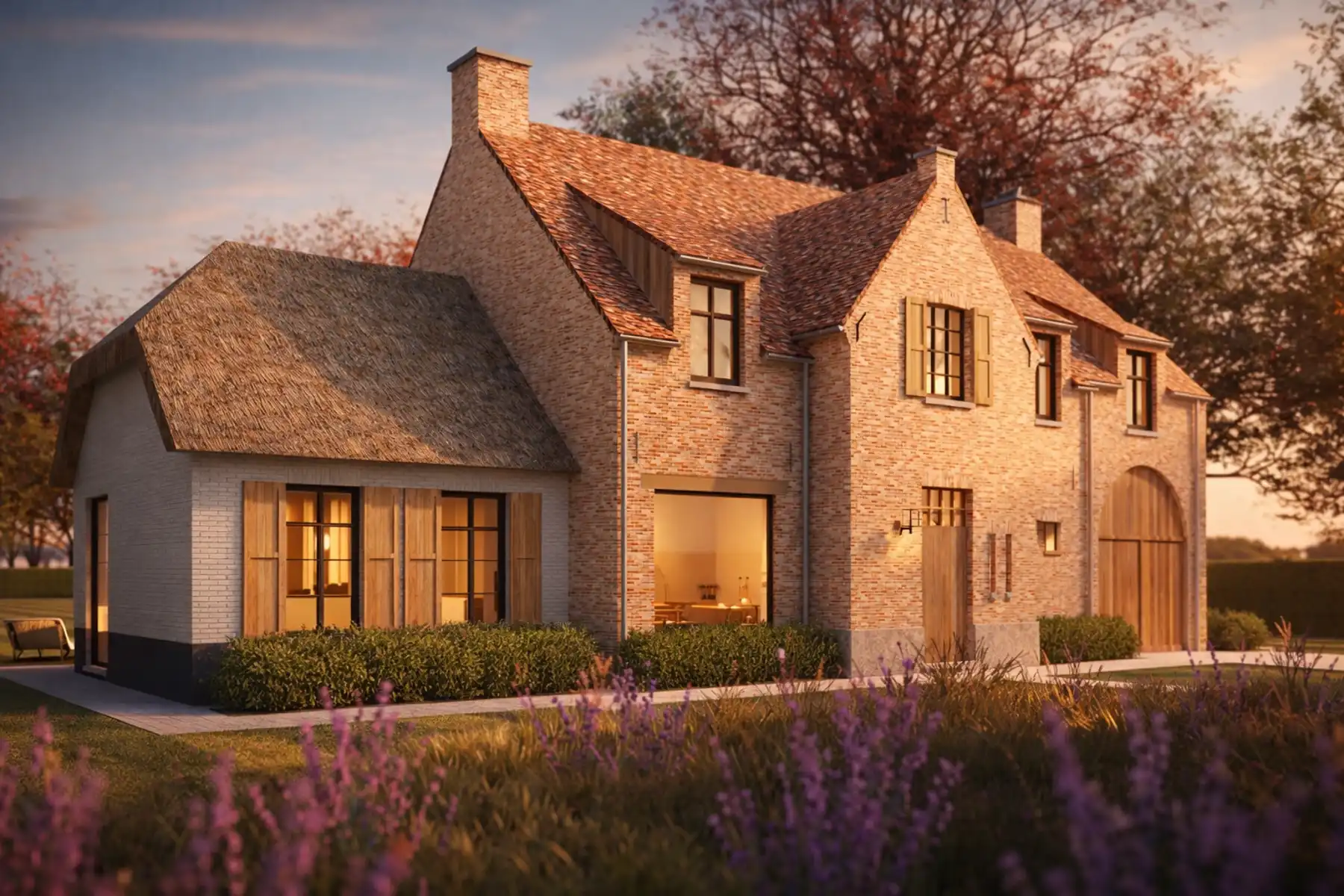 Landelijke nieuwbouwvilla in groenrijk en rustig Schilde foto 5