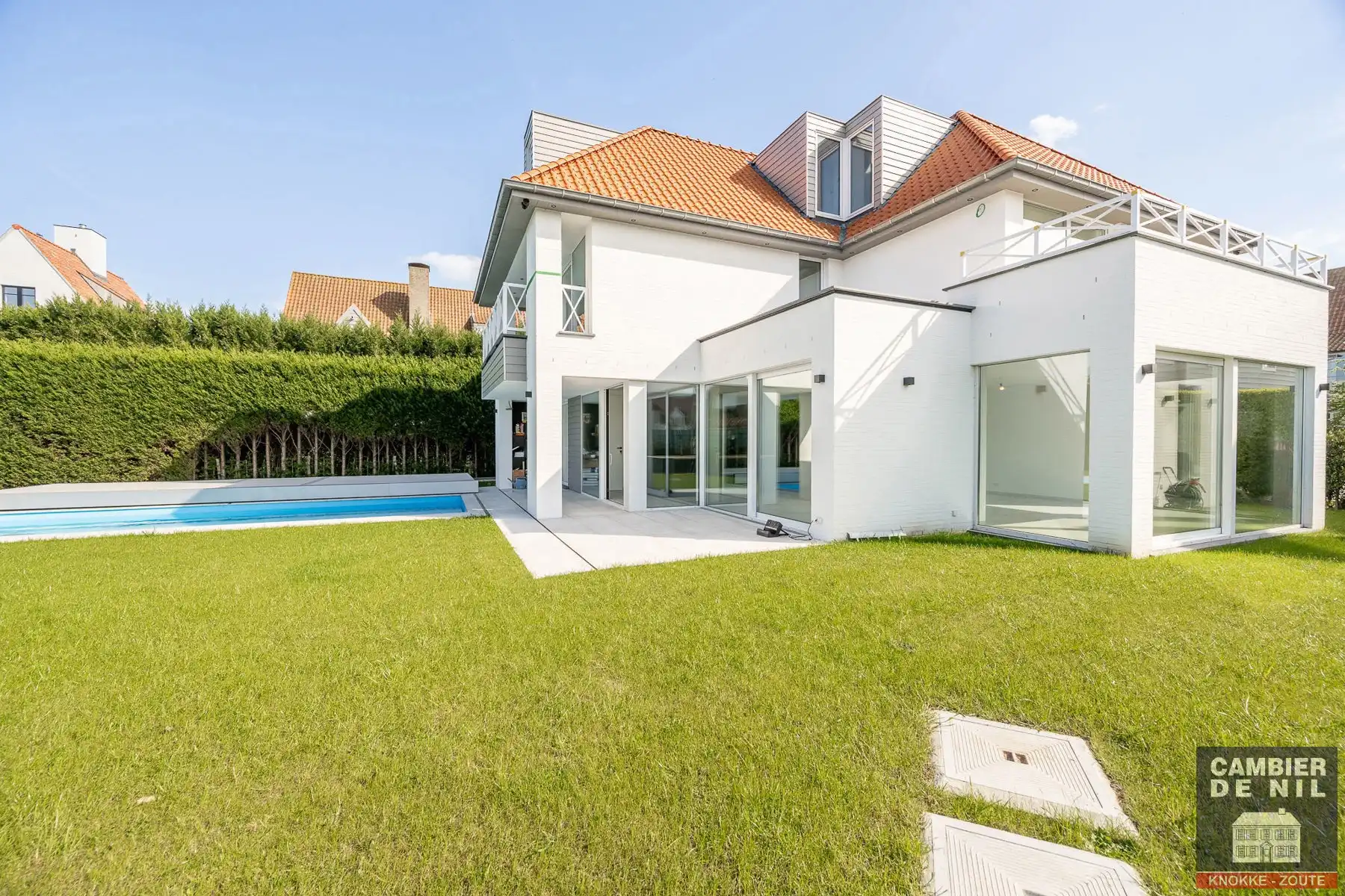 Prachtige ongemeubelde nieuwbouwwoning nabij het centrum van Knokke, gelegen in het rustige Izabellapolder. foto 50