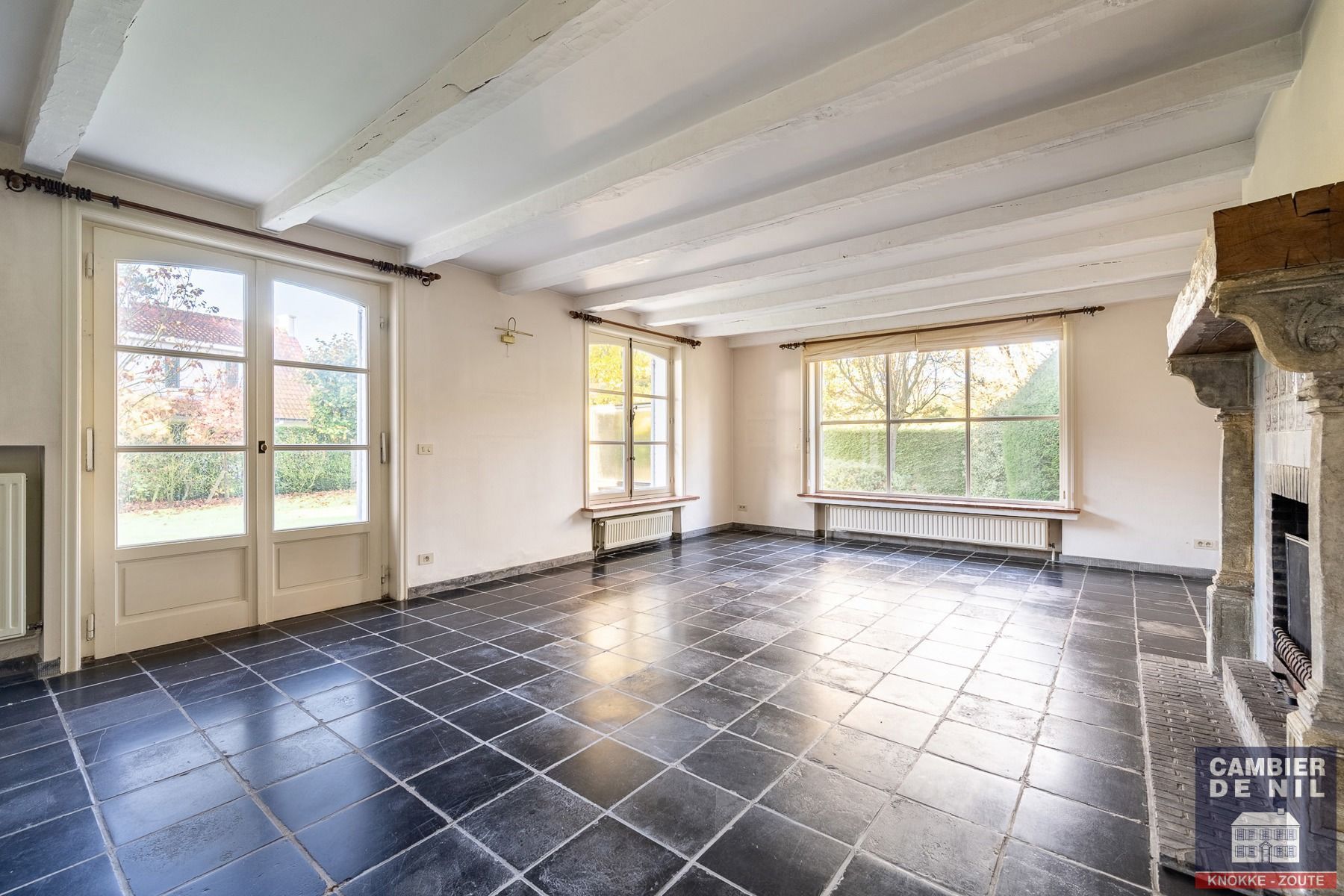 Charmante, ongemeubelde, vrijstaande villa in 2de lijn  in het zoute Zoute nabij de zee & tennis foto 4