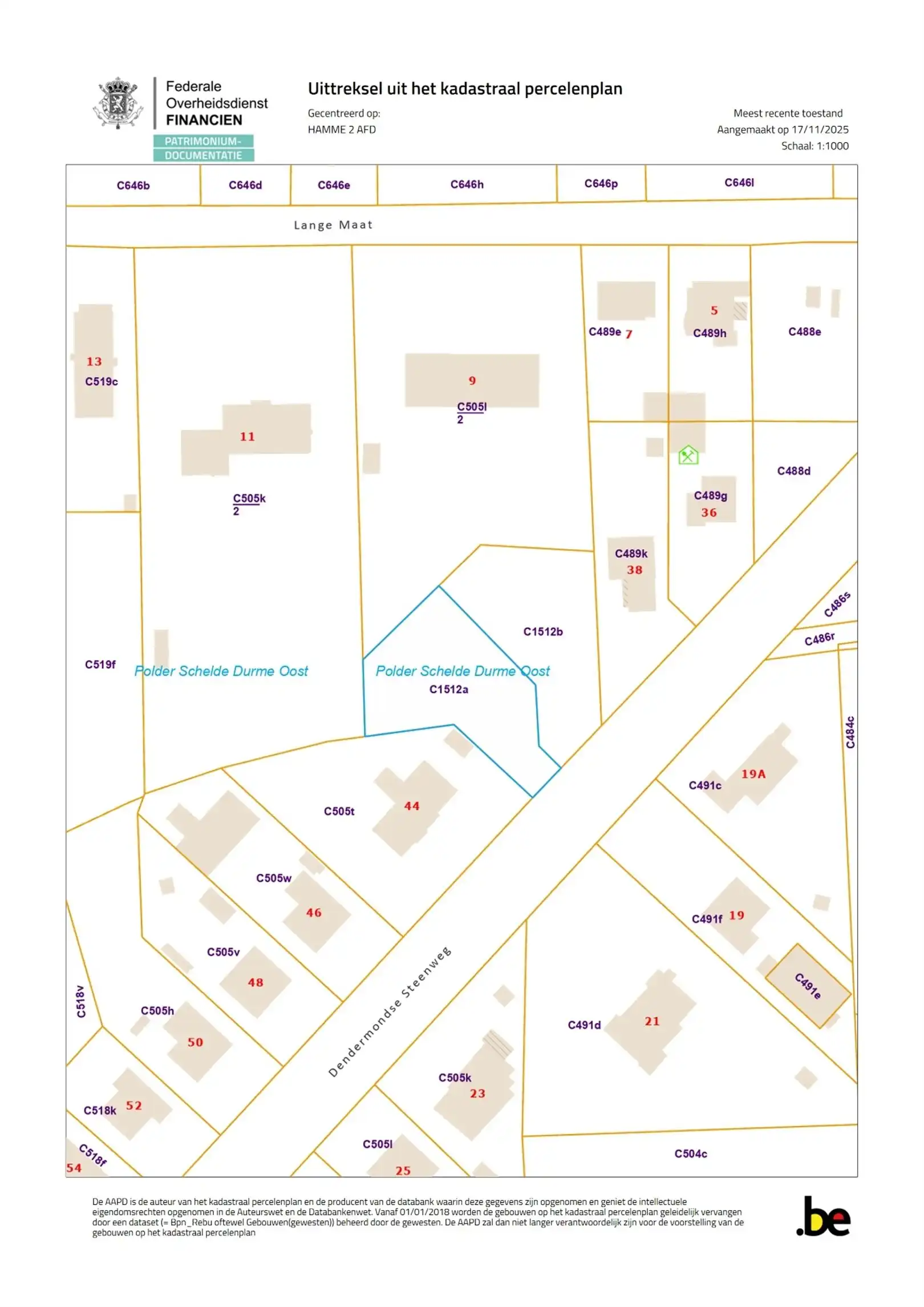 Bouwgronden voor open bebouwing te Hamme foto 5