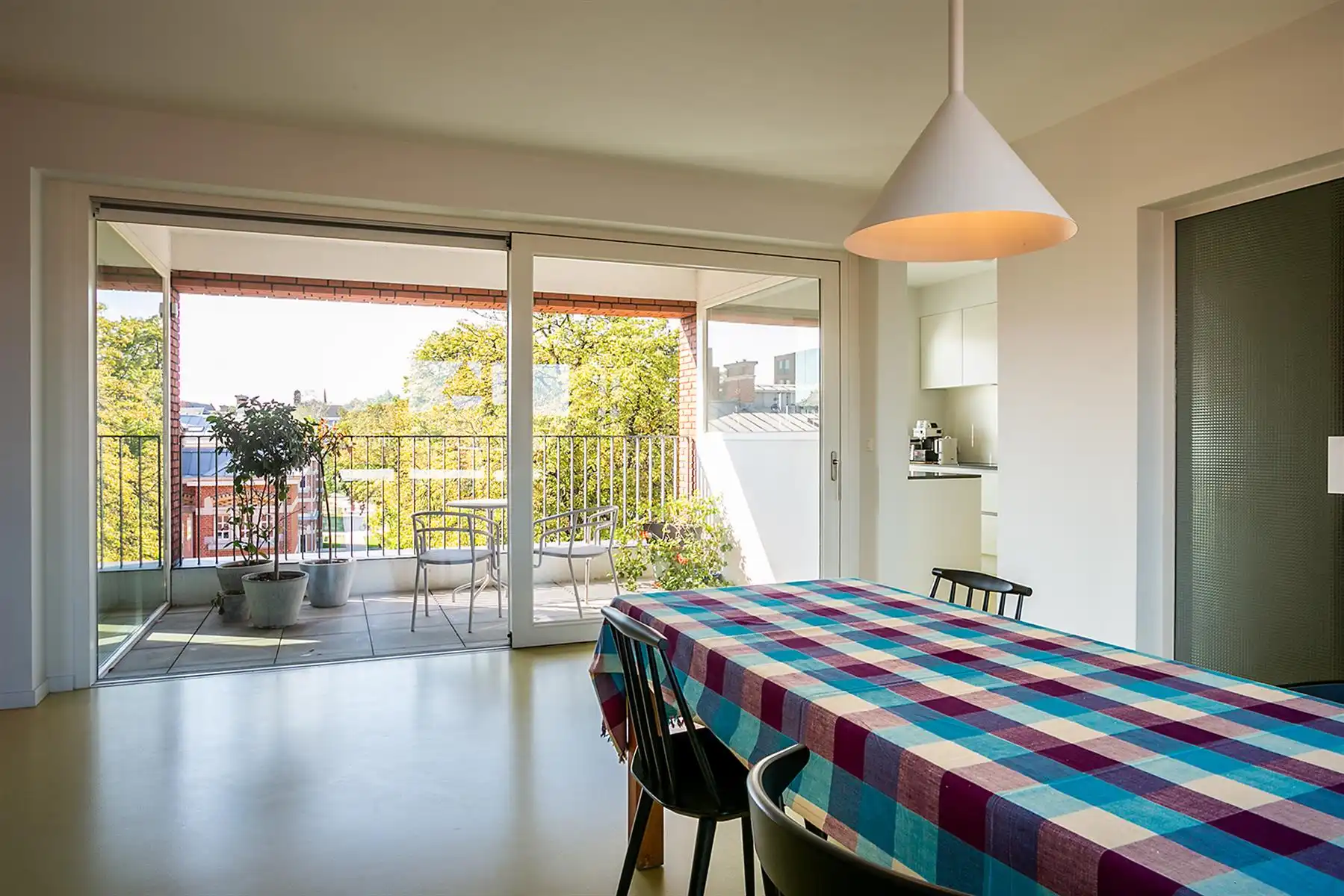 Gemeubeld 2/3 SLPK appartement in het geliefde Groenkwartier foto 3