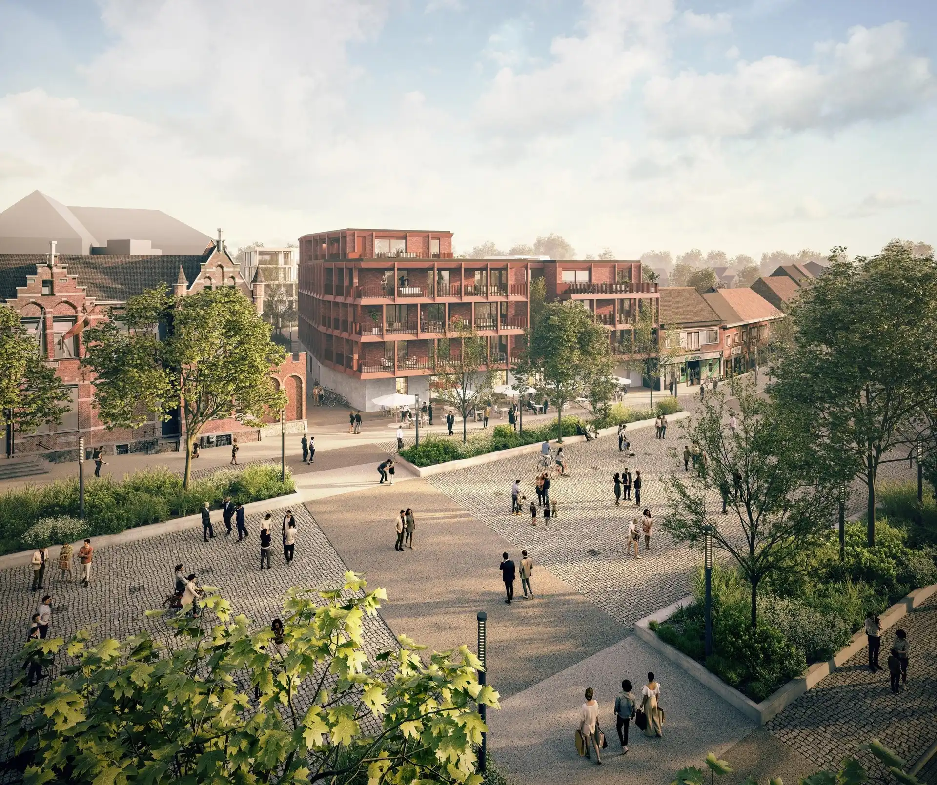 Klaver - Appartementen en handelsruimtes in centrum Lummen foto 3