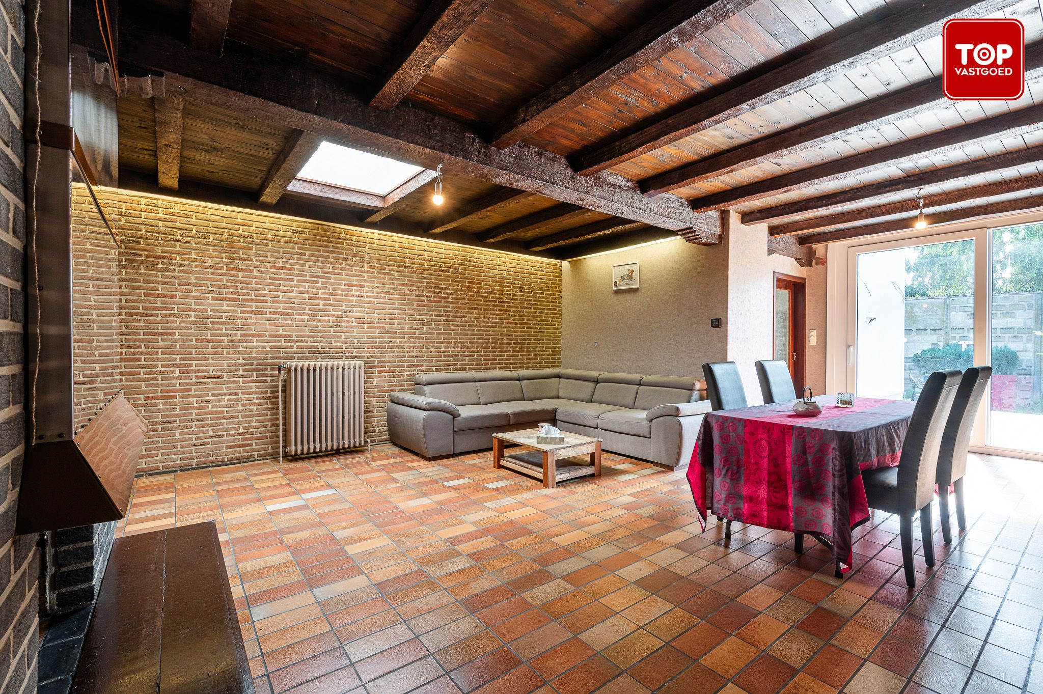 Energetisch verbouwde woning aan de Bourgoyen.  foto 5