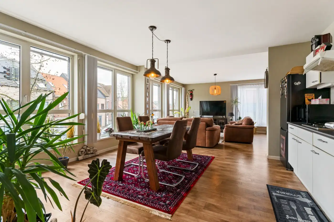 Ruim, instapklaar appt. met 1 à 2 slpk. en terras in harte Putte foto 3