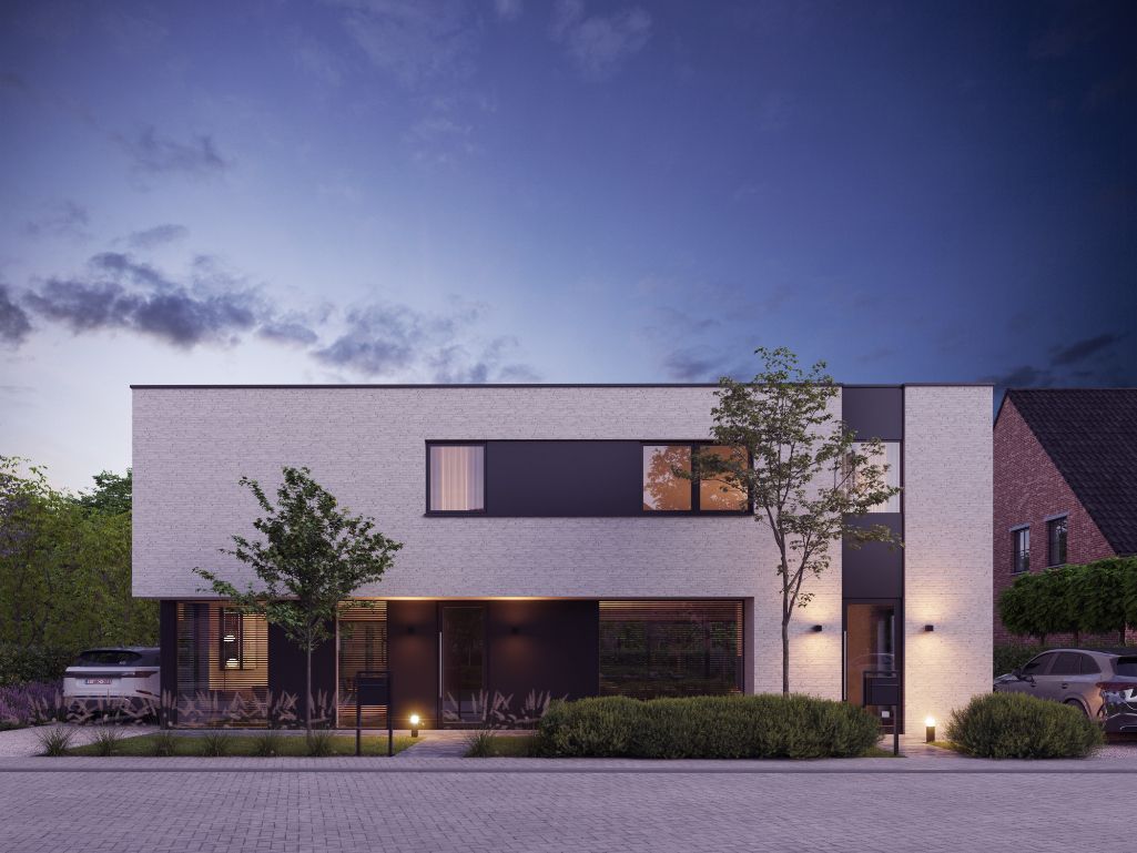 Nieuw te bouwen half-open bebouwing Izegem foto 4