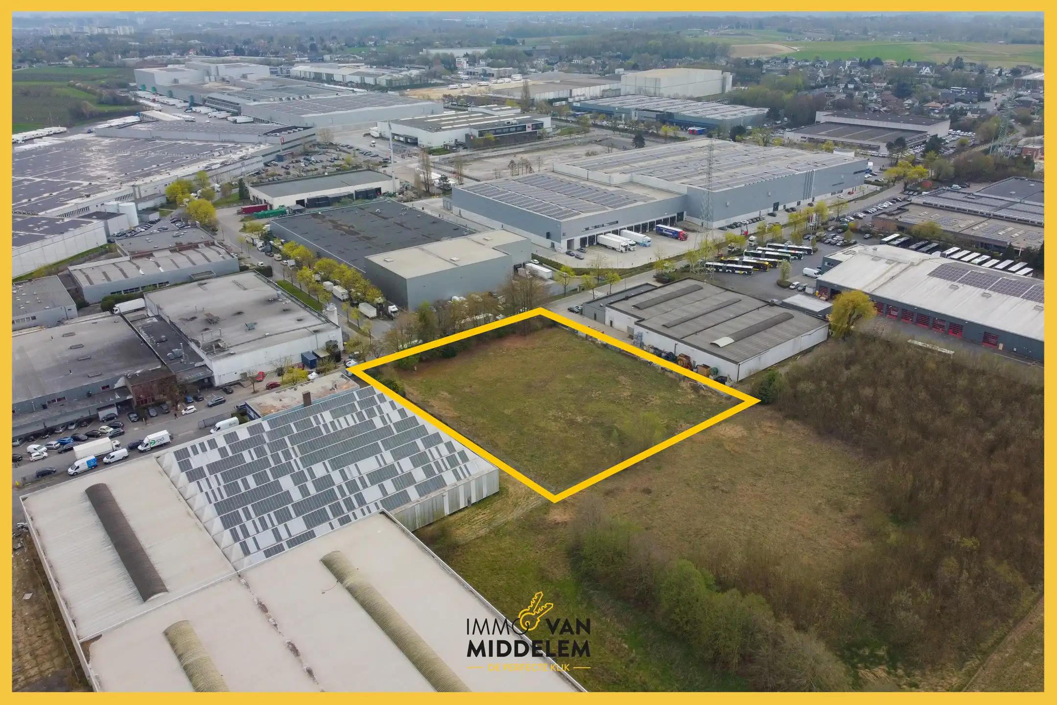 TOPLIGGING: INDUSTRIEGROND ±50 ARE IN INDUSTRIEZONE BROEKOOI foto 4